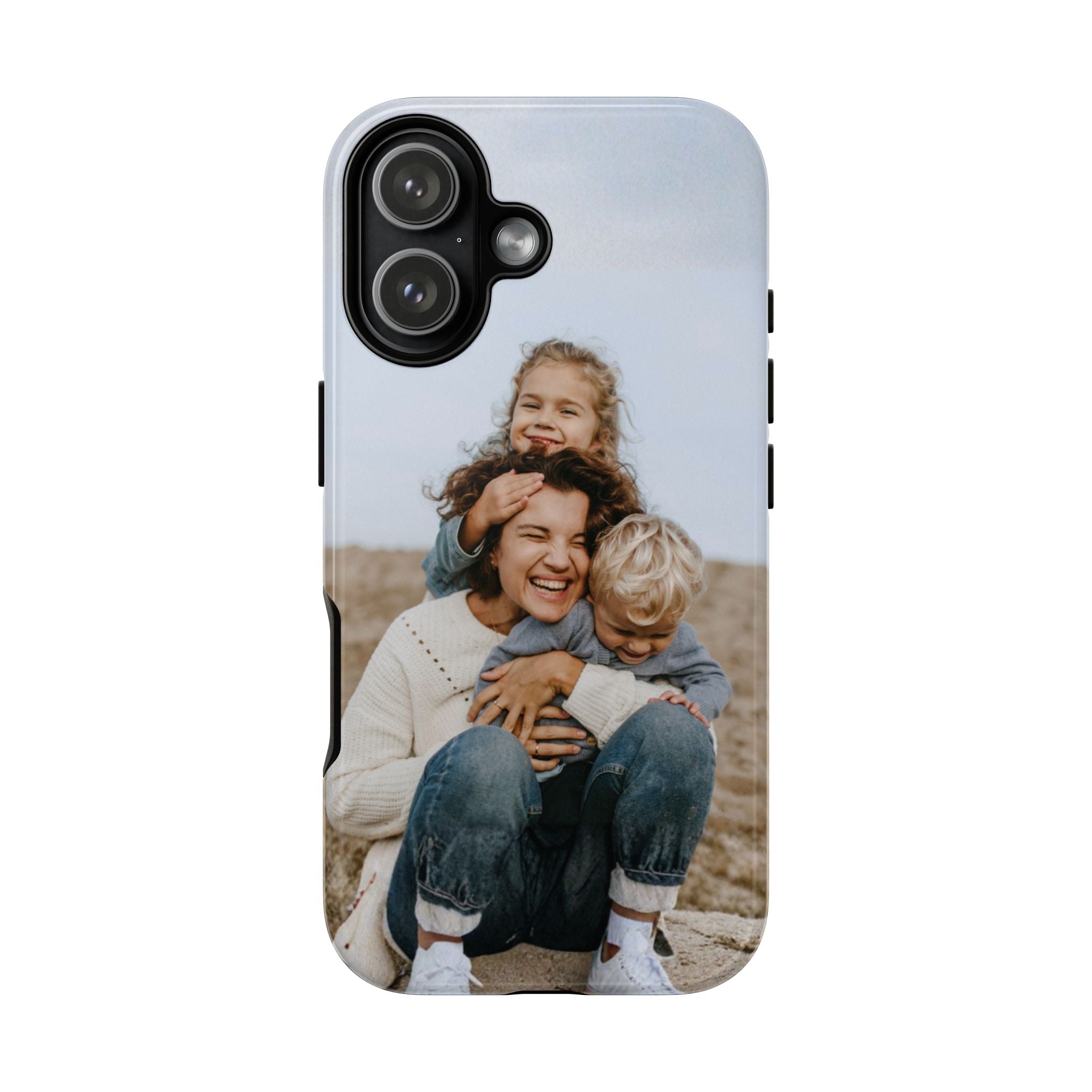MOMENTS – Personalisierte Foto Handyhülle mit Dual-Layer-Schutz