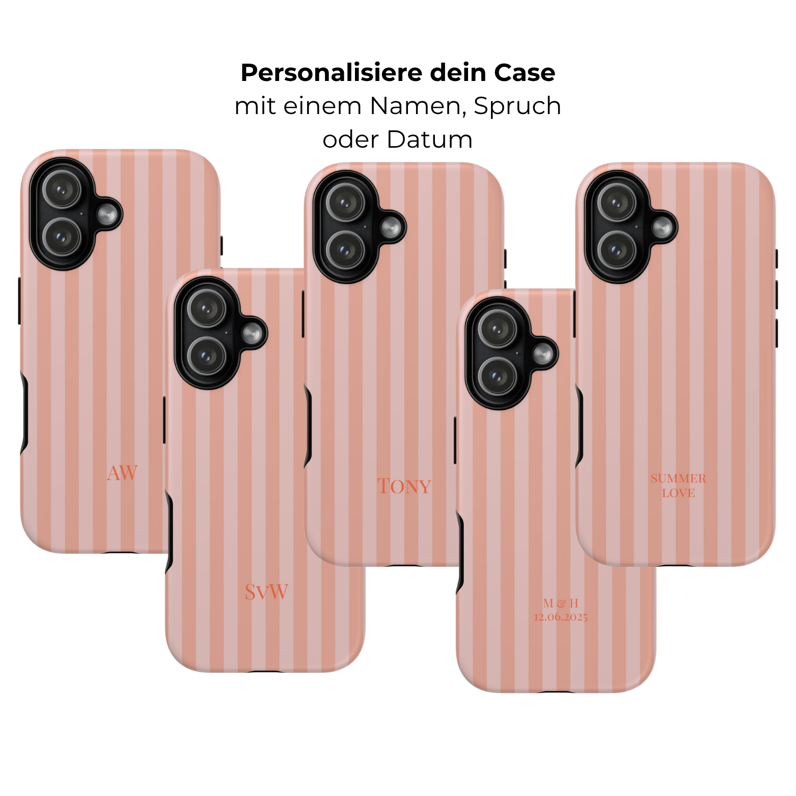 APRICOT – Personalisierte Handyhülle mit Dual-Layer-Schutz