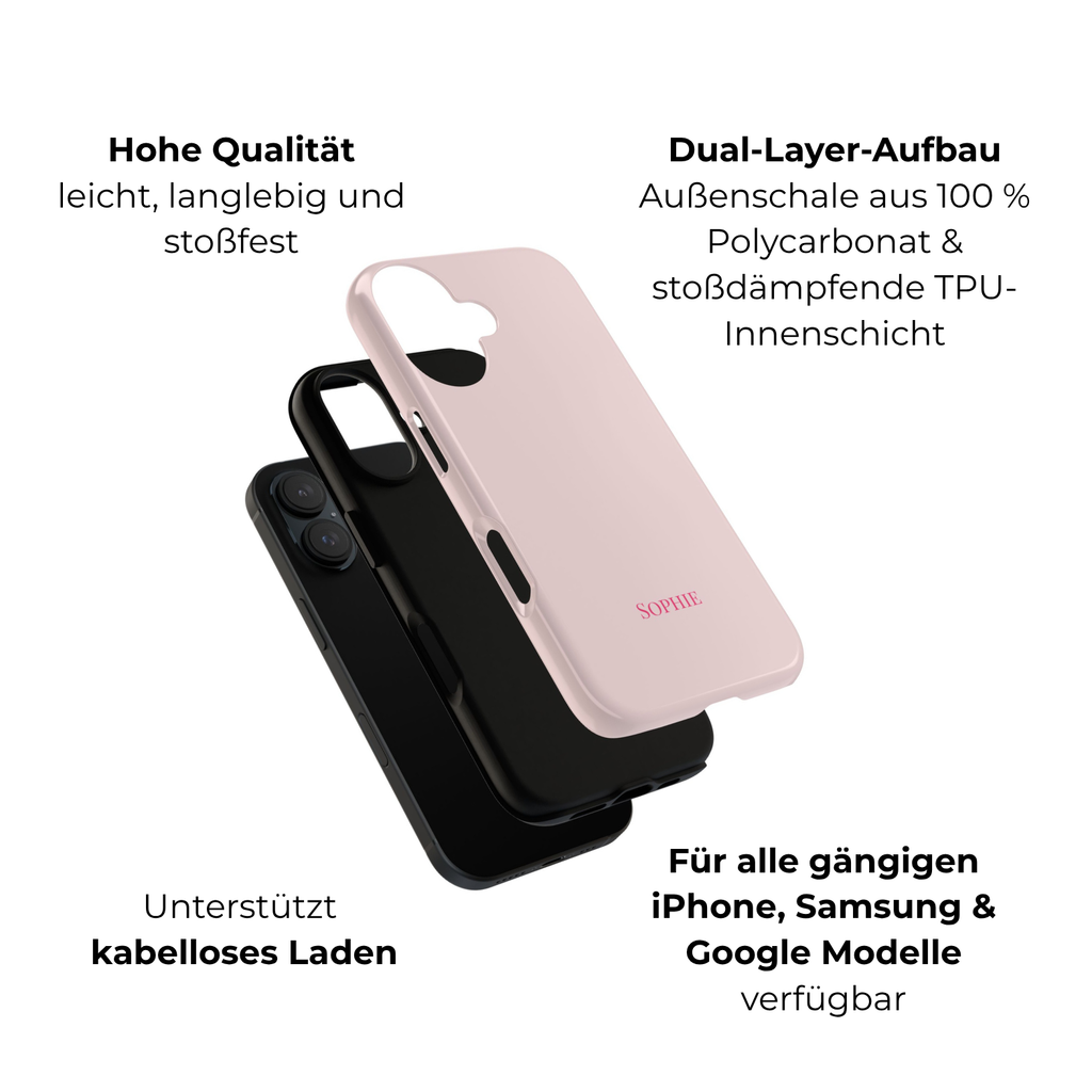 STRAWBERRY – Personalisierte Handyhülle mit Dual-Layer-Schutz