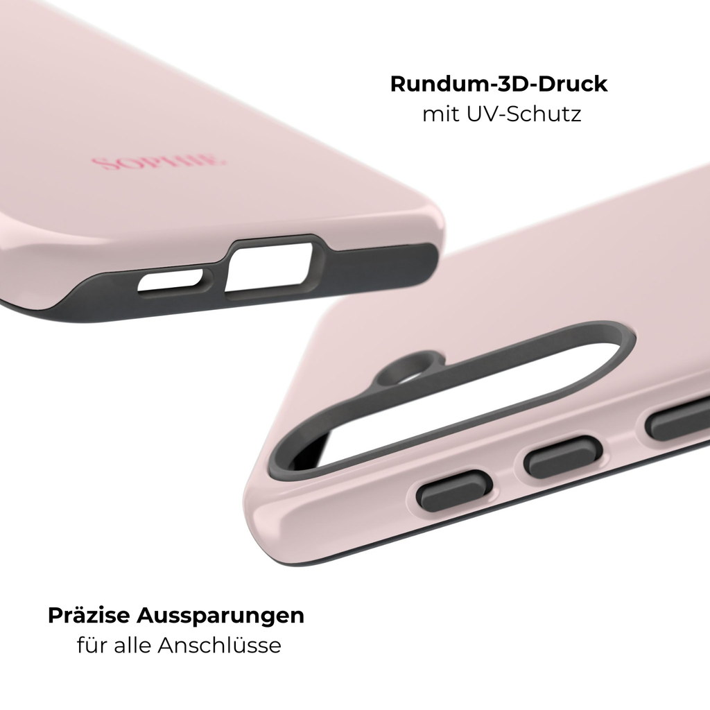 STRAWBERRY – Personalisierte Handyhülle mit Dual-Layer-Schutz