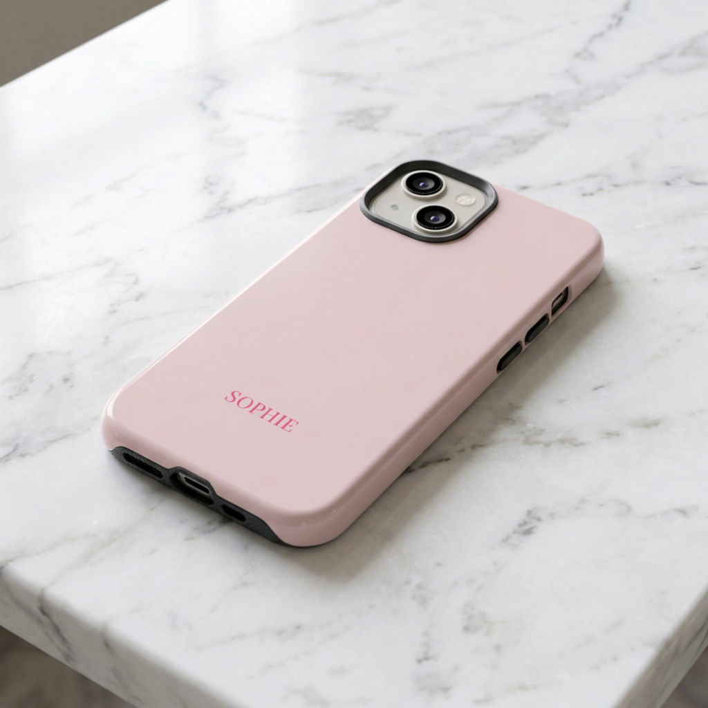 STRAWBERRY – Personalisierte Handyhülle mit Dual-Layer-Schutz
