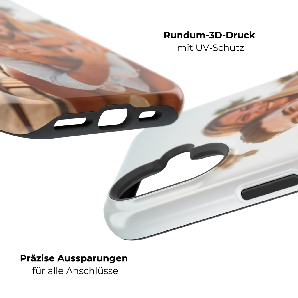 MOMENTS – Personalisierte Foto Handyhülle mit Dual-Layer-Schutz