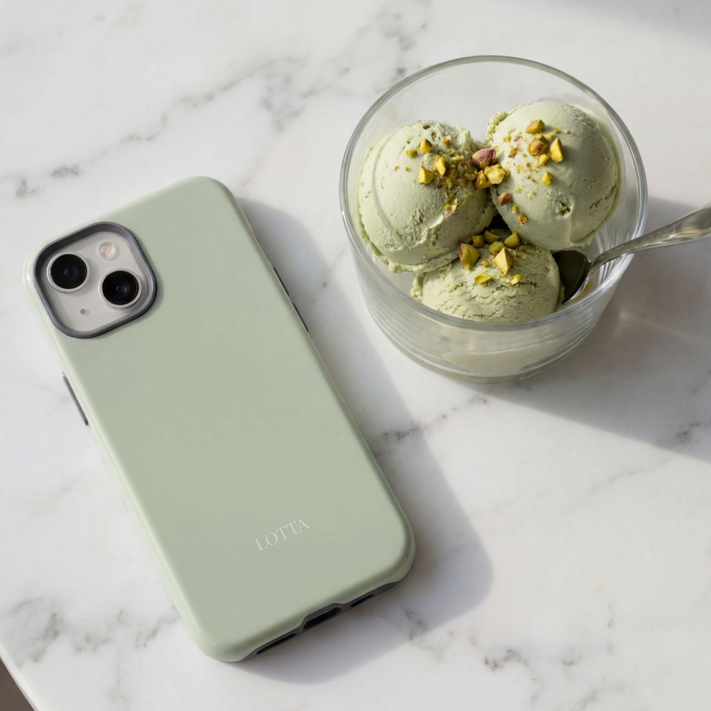 PISTACCHIO – Personalisierte Handyhülle mit Dual-Layer-Schutz