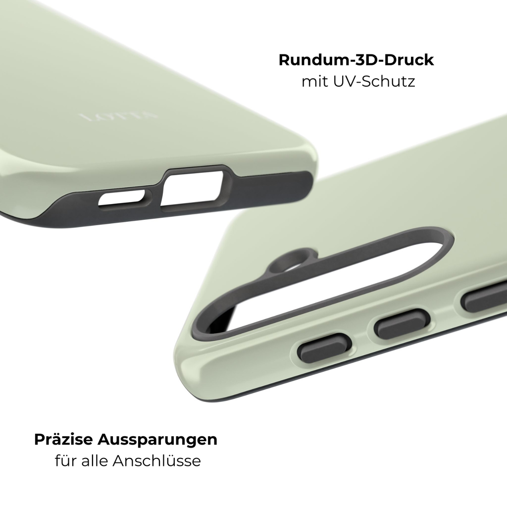 PISTACCHIO – Personalisierte Handyhülle mit Dual-Layer-Schutz