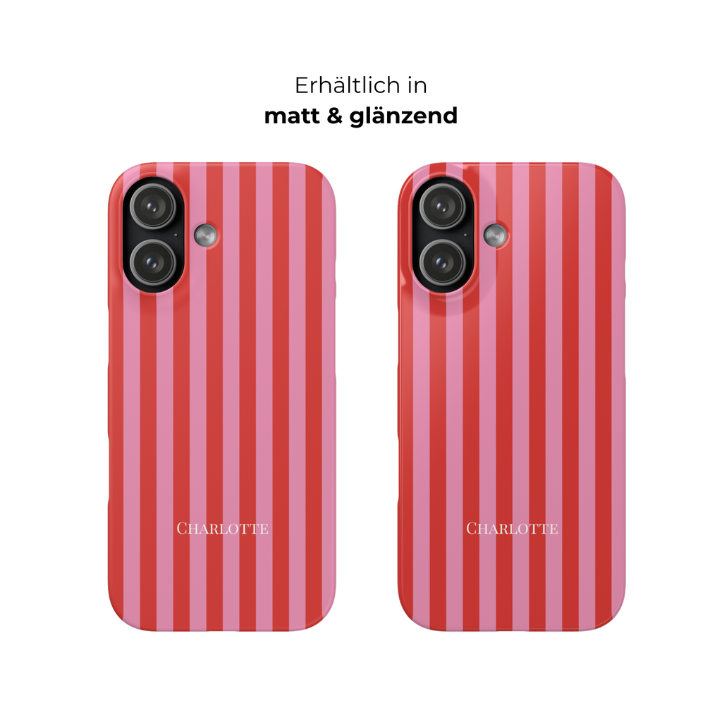 FEELING PINK – Personalisierte Slim Handyhülle