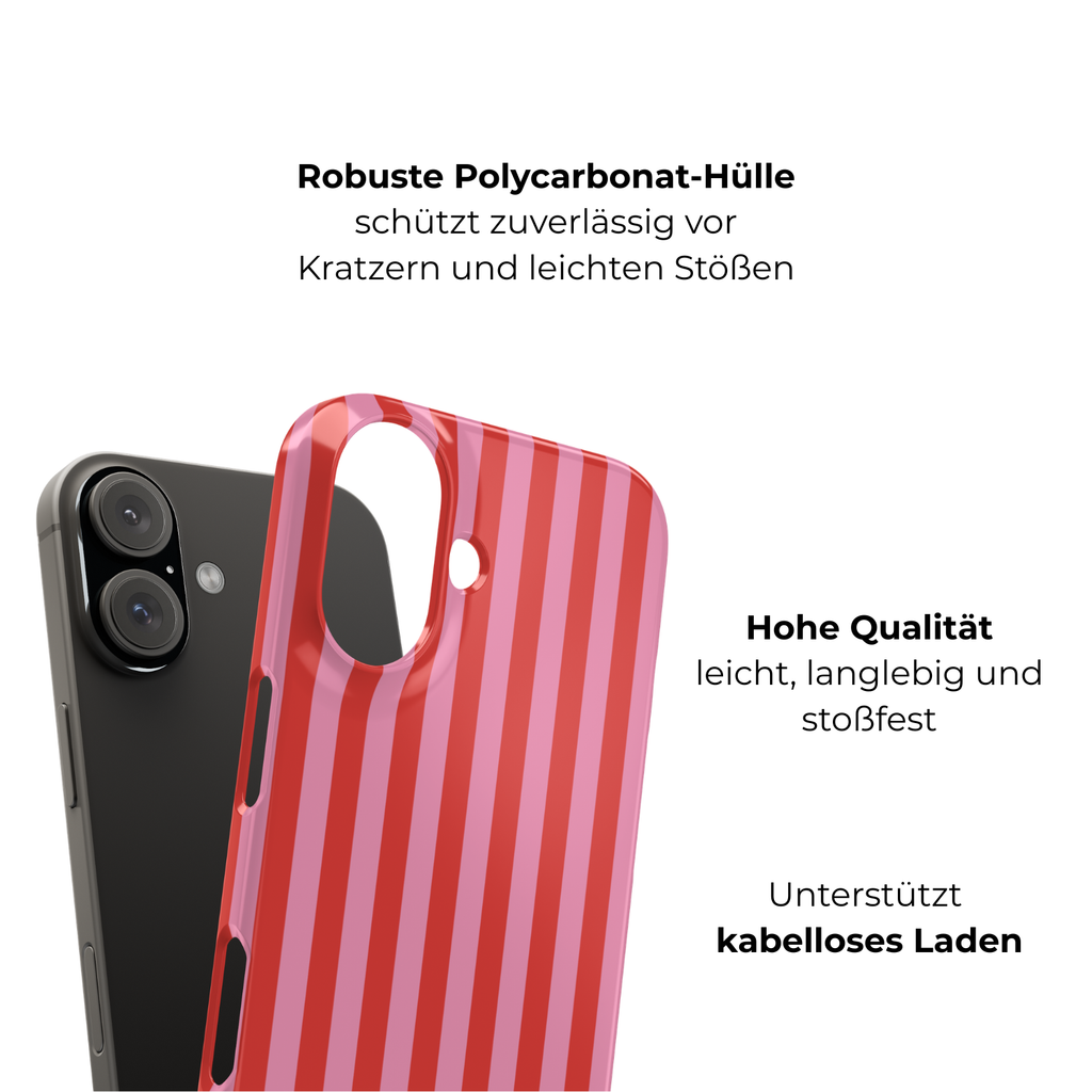 FEELING PINK – Personalisierte Slim Handyhülle