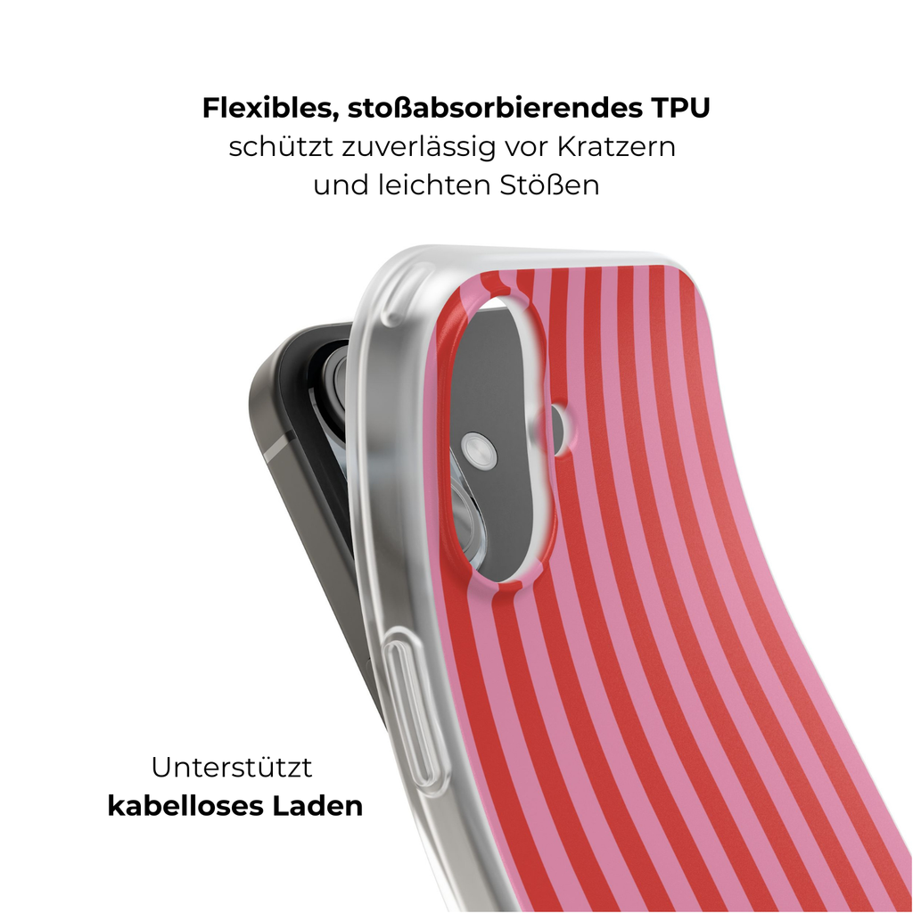 FEELING PINK – Personalisierte Flex Handyhülle