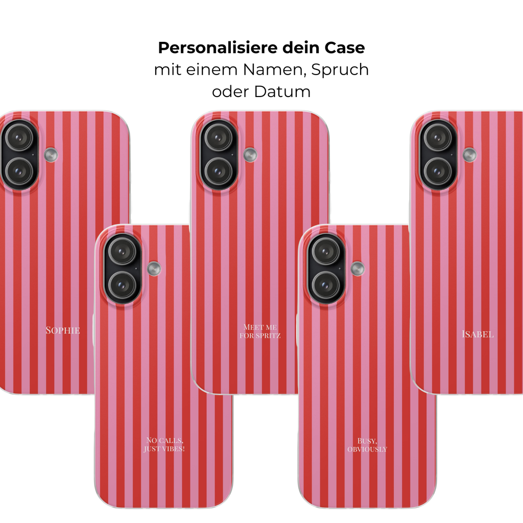 FEELING PINK – Personalisierte Flex Handyhülle
