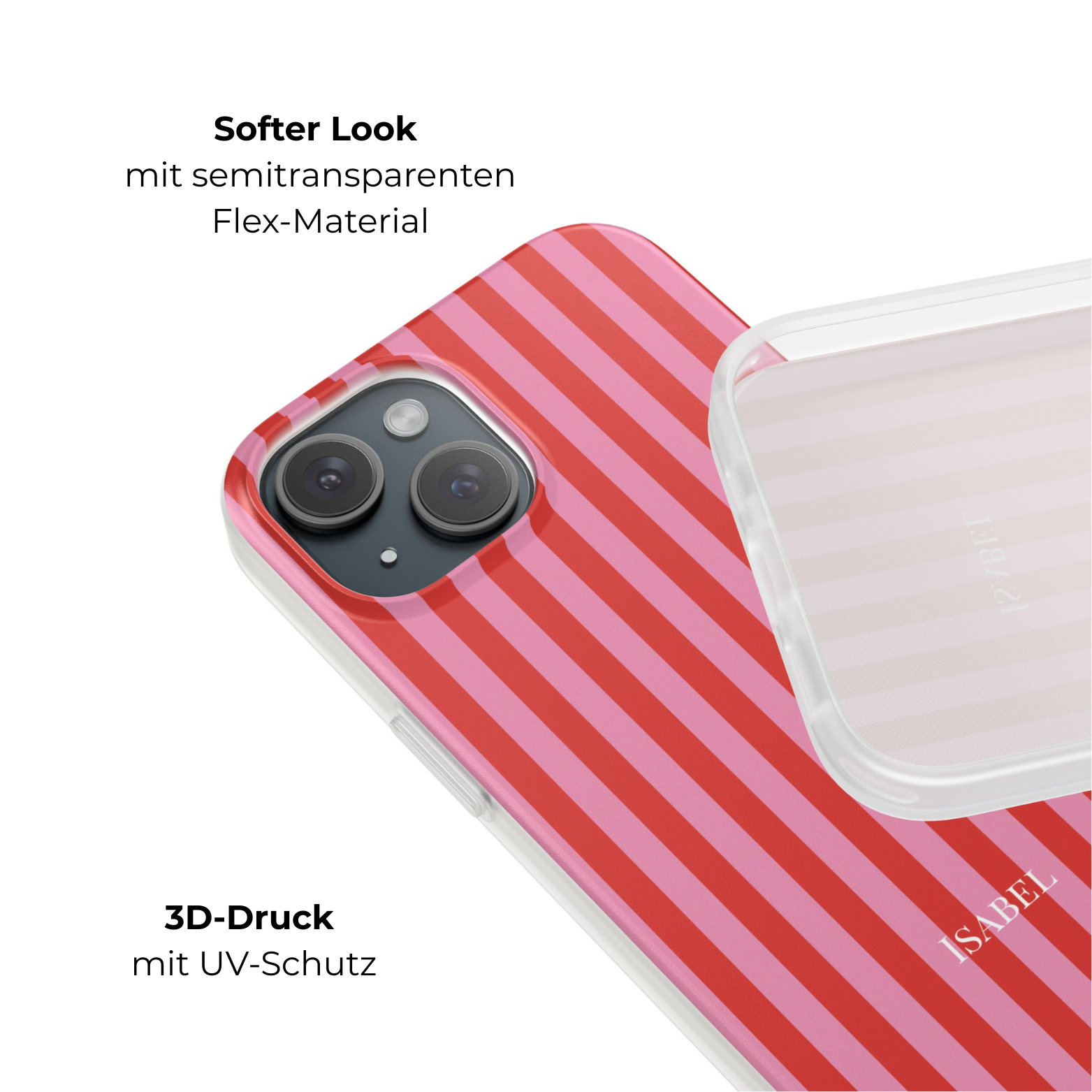 FEELING PINK – Personalisierte Flex Handyhülle