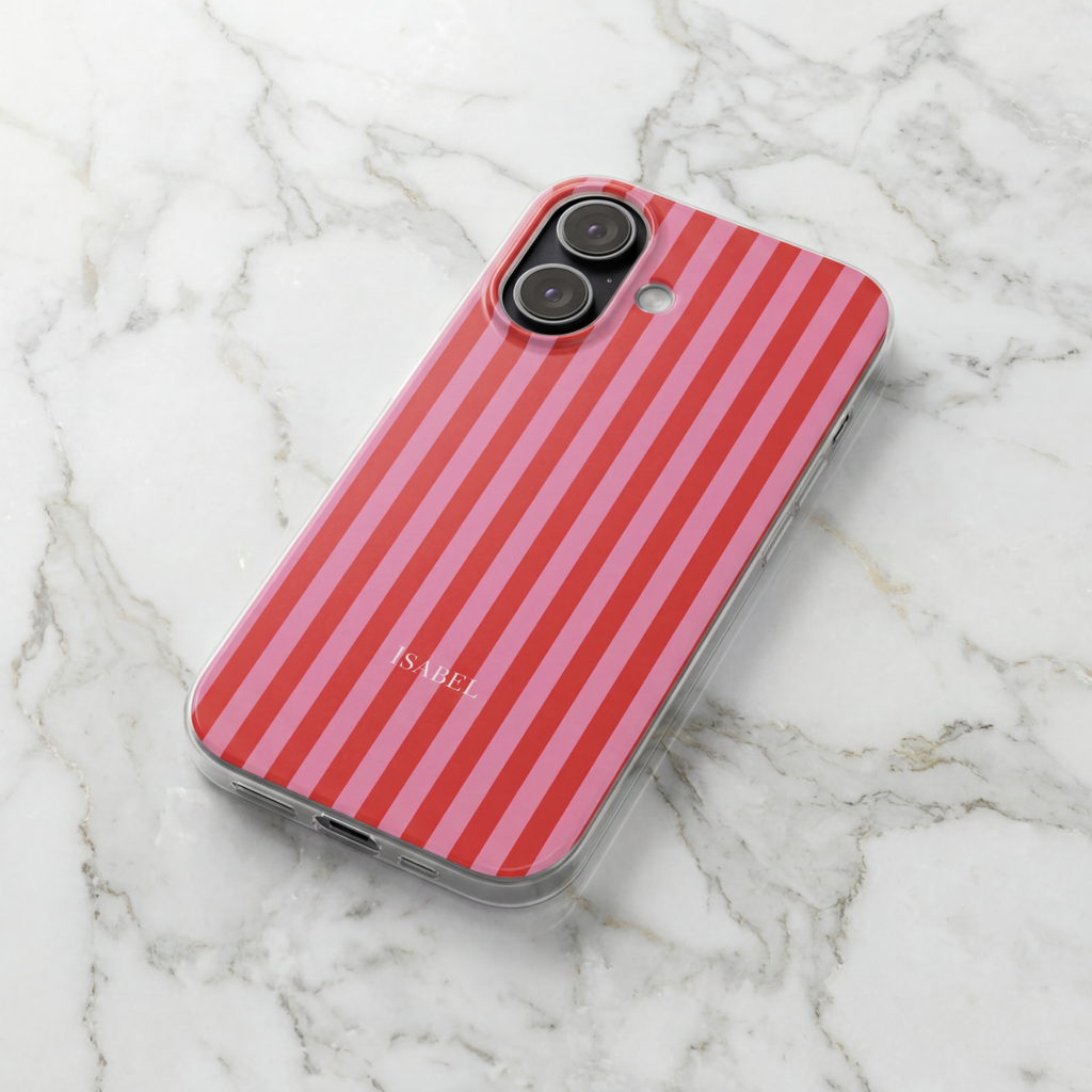 FEELING PINK – Personalisierte Flex Handyhülle