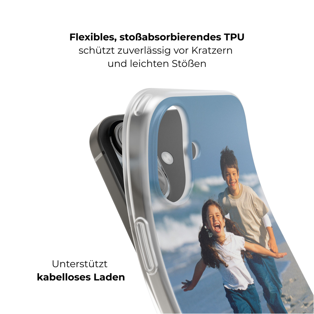 MOMENTS – Personalisierte Flex Foto Handyhülle