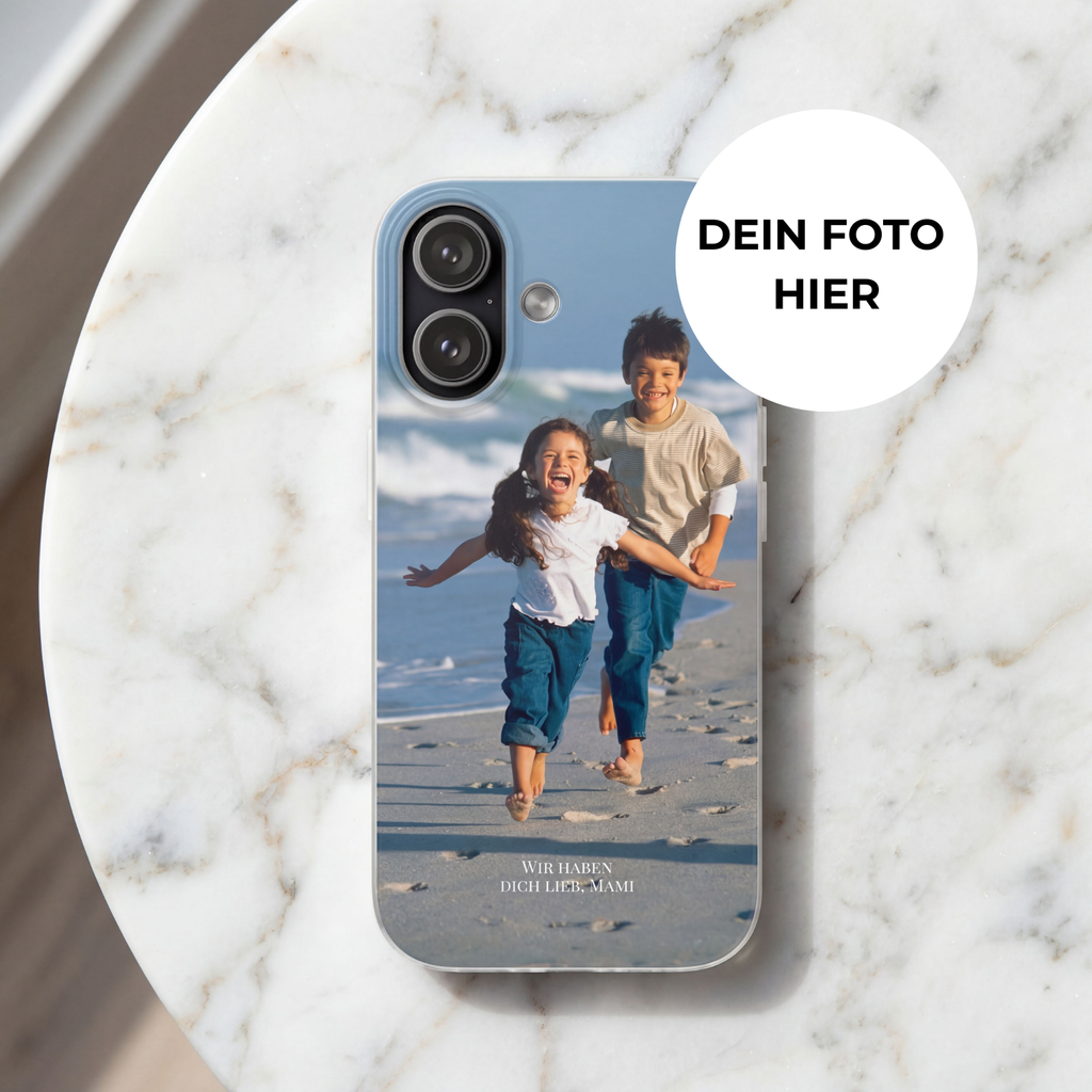 MOMENTS – Personalisierte Flex Foto Handyhülle