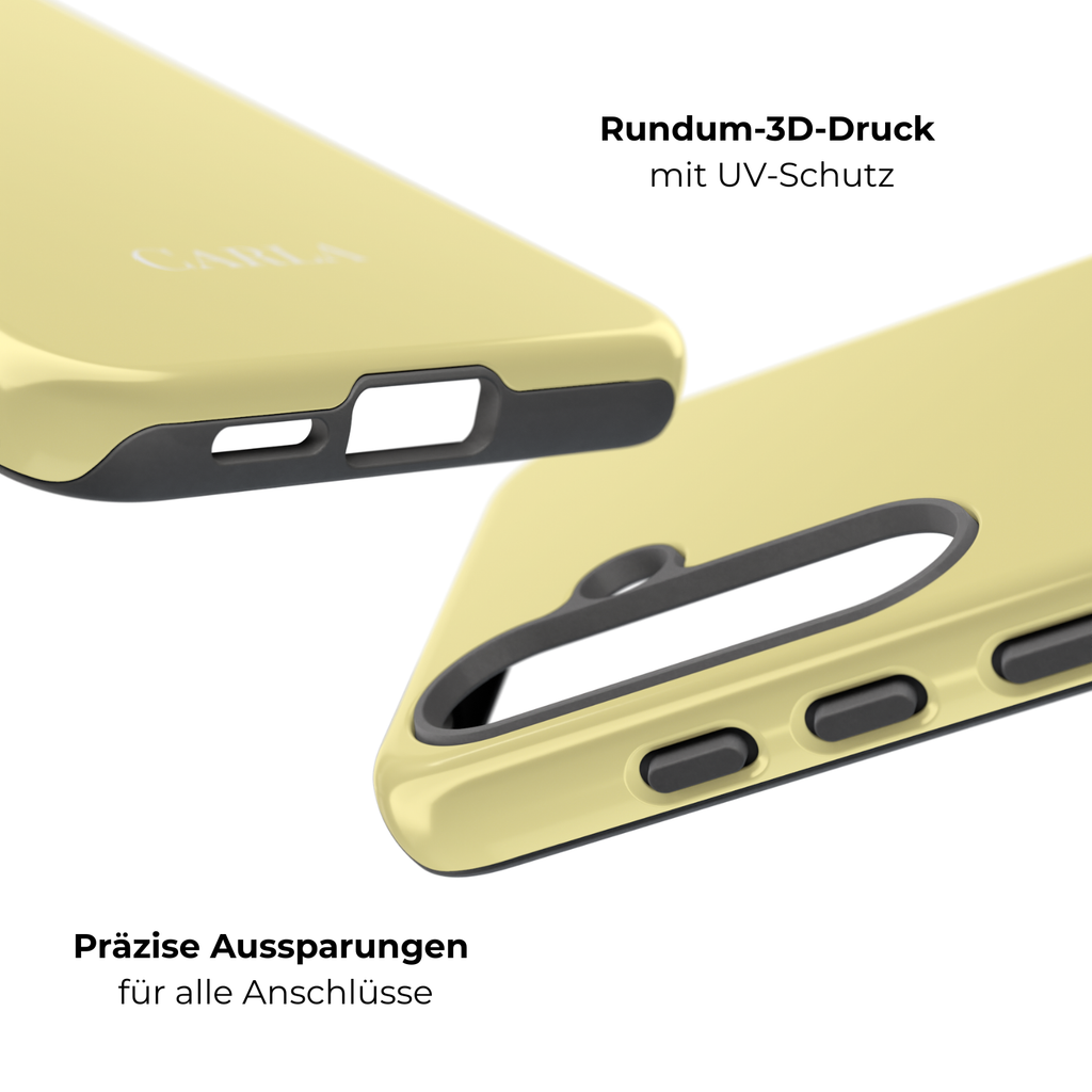 BUTTERMELK – Personalisierte Handyhülle mit Dual-Layer-Schutz