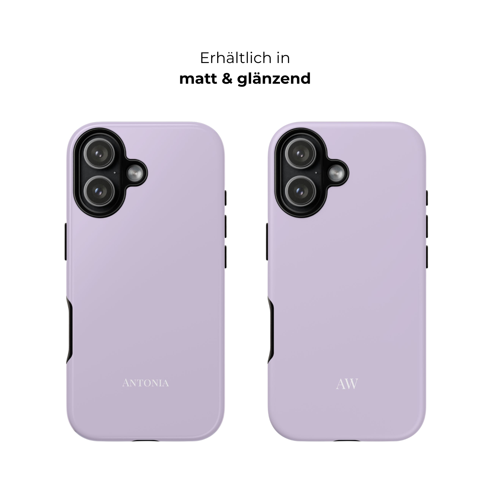 LAVENDEL – Personalisierte Handyhülle mit Dual-Layer-Schutz