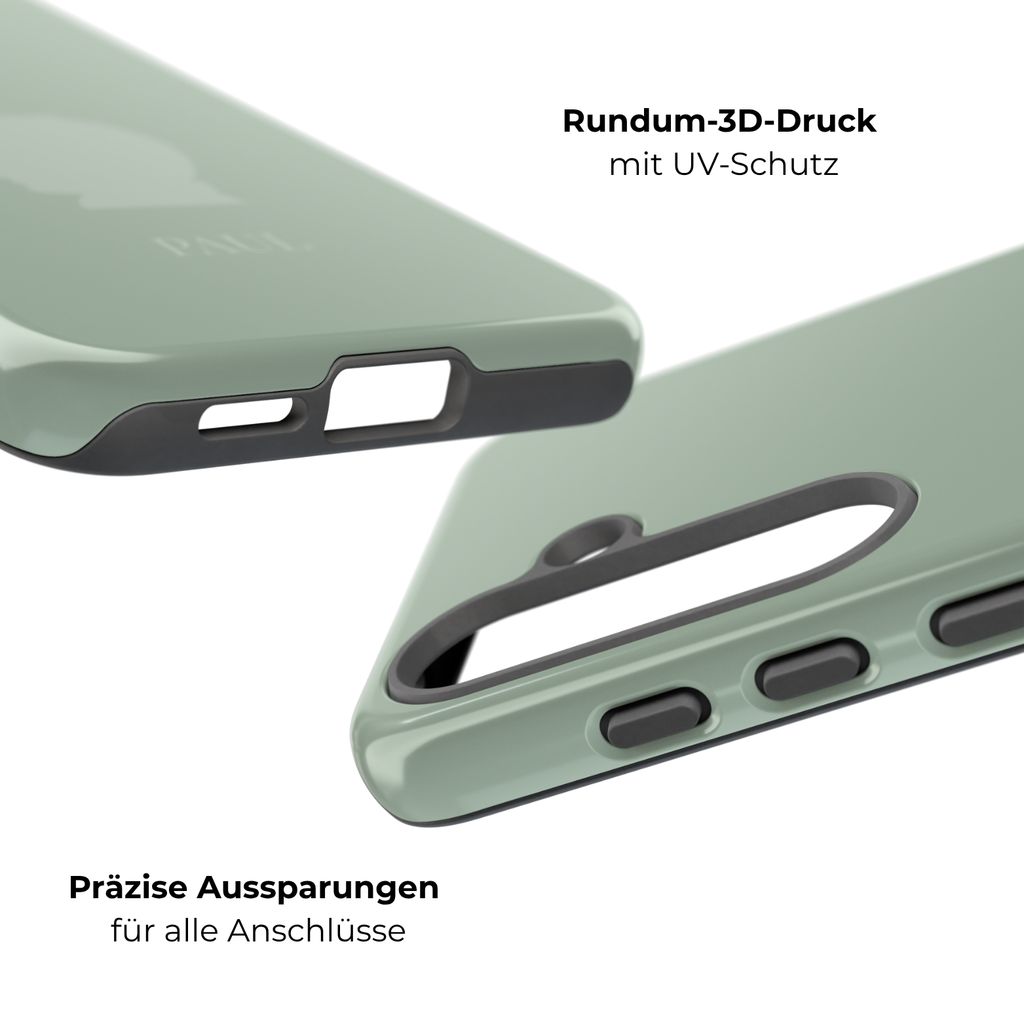 SILHOUETTE SALBEI – Personalisierte Handyhülle mit Dual-Layer-Schutz
