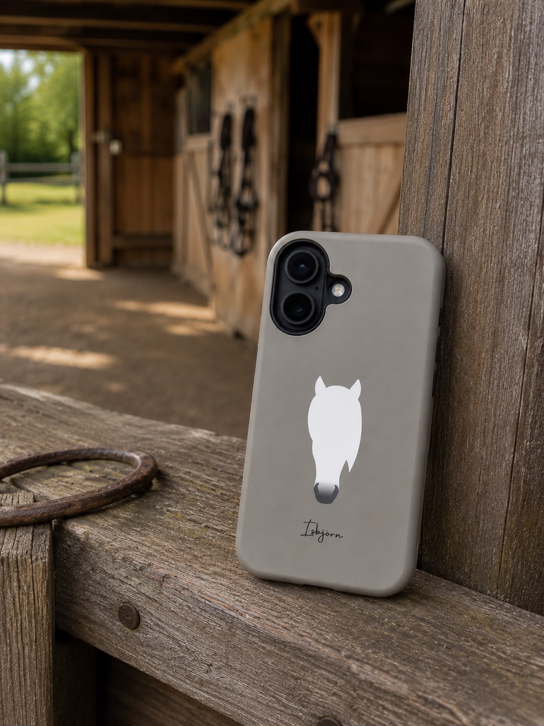 UNIQUE ANIMAL ART EDITION MOCCA – Personalisierte Handyhülle mit Dual-Layer-Schutz