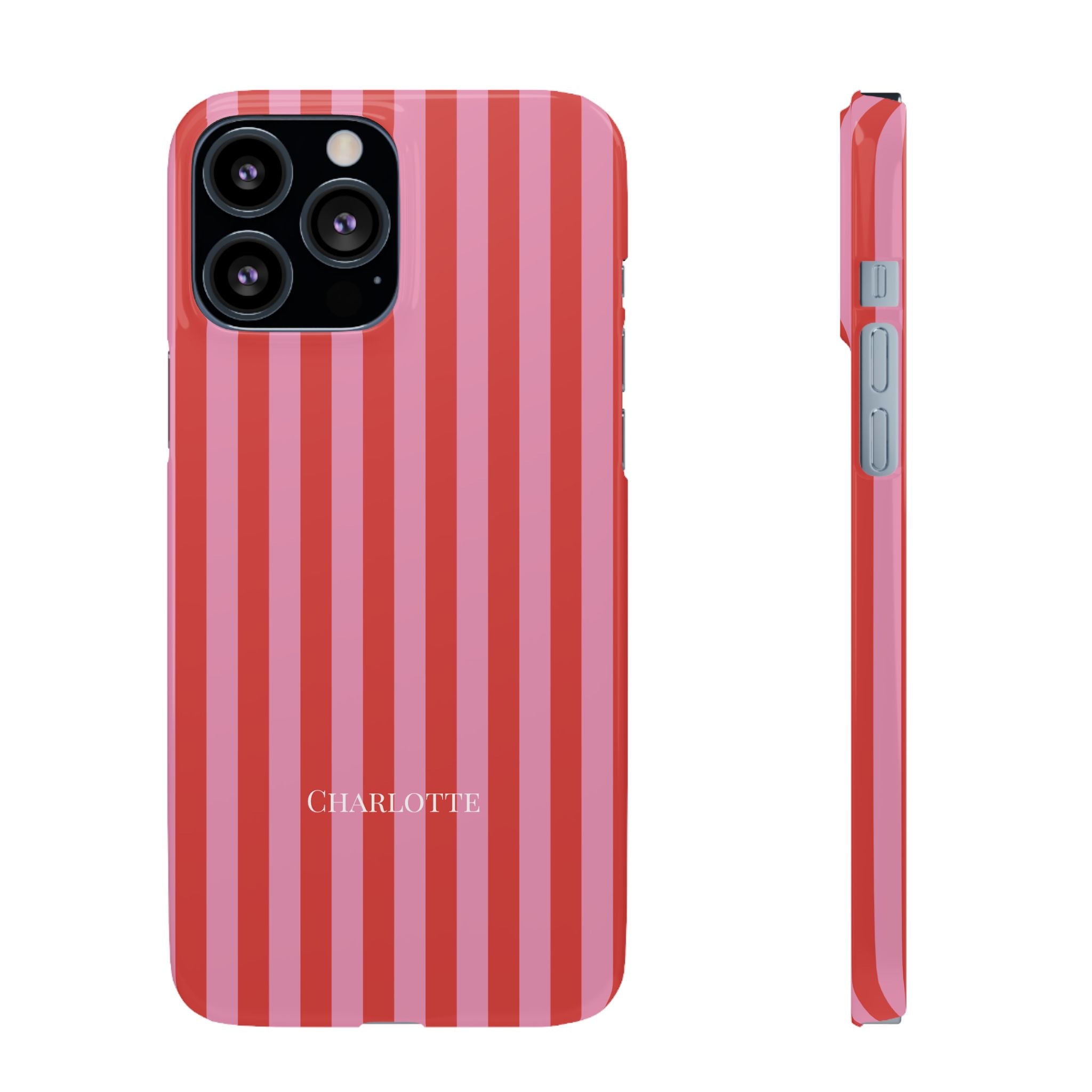FEELING PINK – Personalisierte Slim Handyhülle