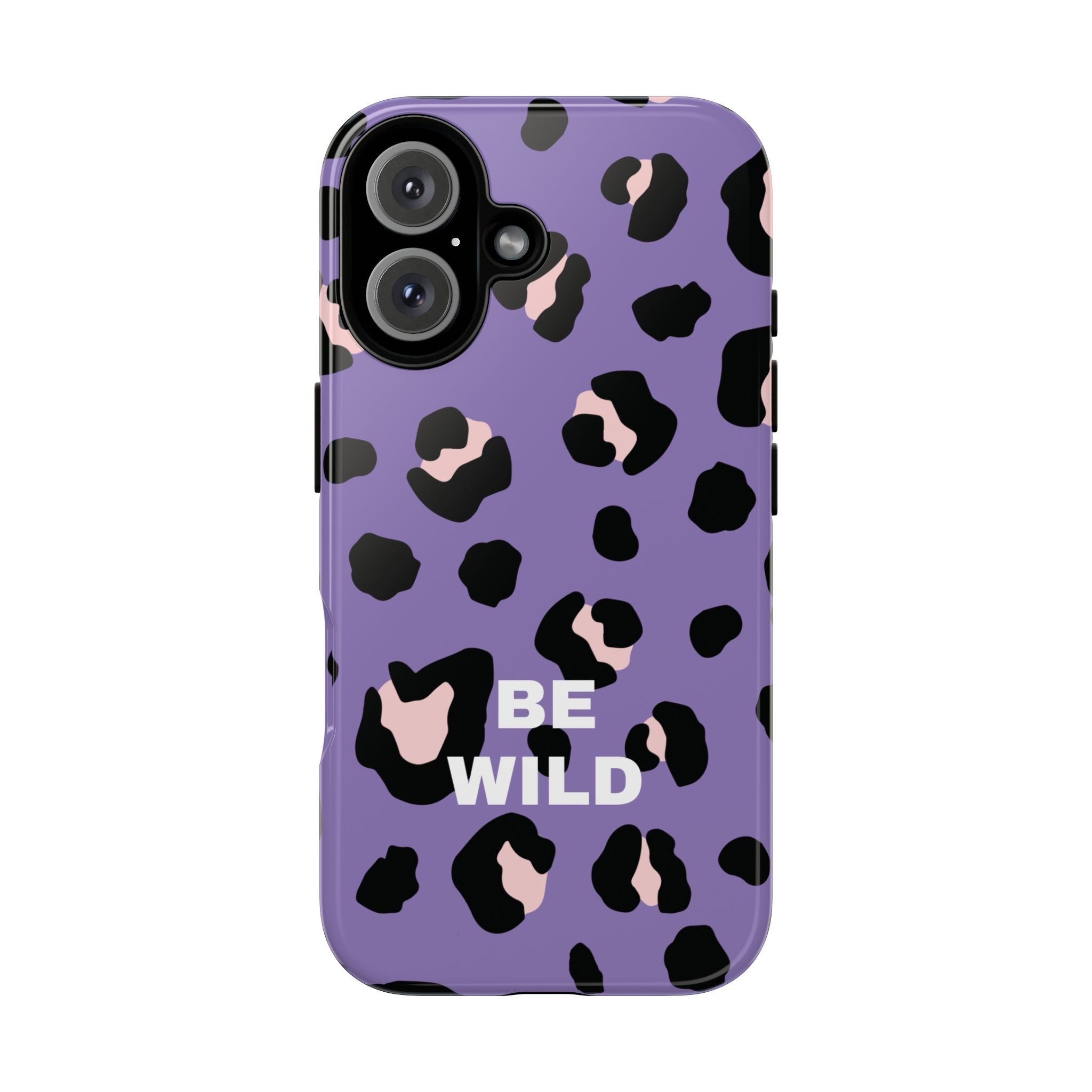 PURPLE LEO – Personalisierte Handyhülle mit Dual-Layer-Schutz
