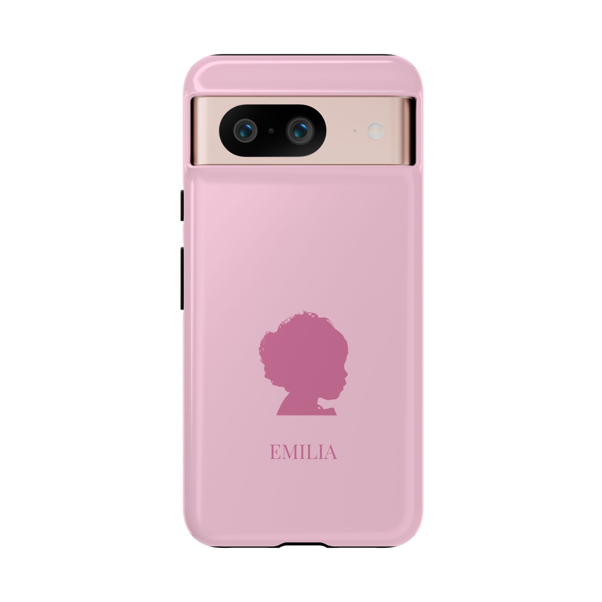 SILHOUETTE ROSE – Personalisierte Handyhülle mit Dual-Layer-Schutz
