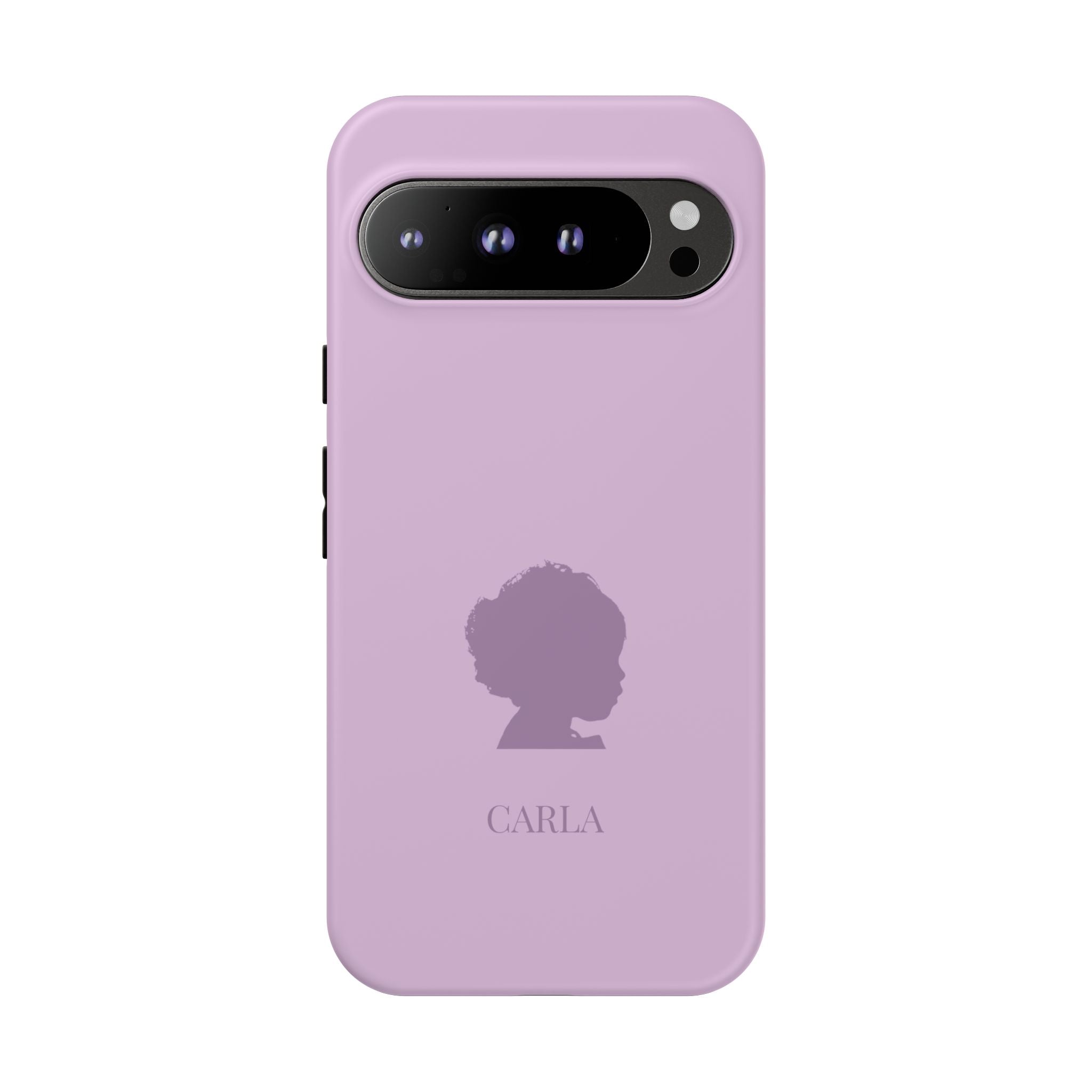 SILHOUETTE LAVENDEL – Personalisierte Handyhülle mit Dual-Layer-Schutz
