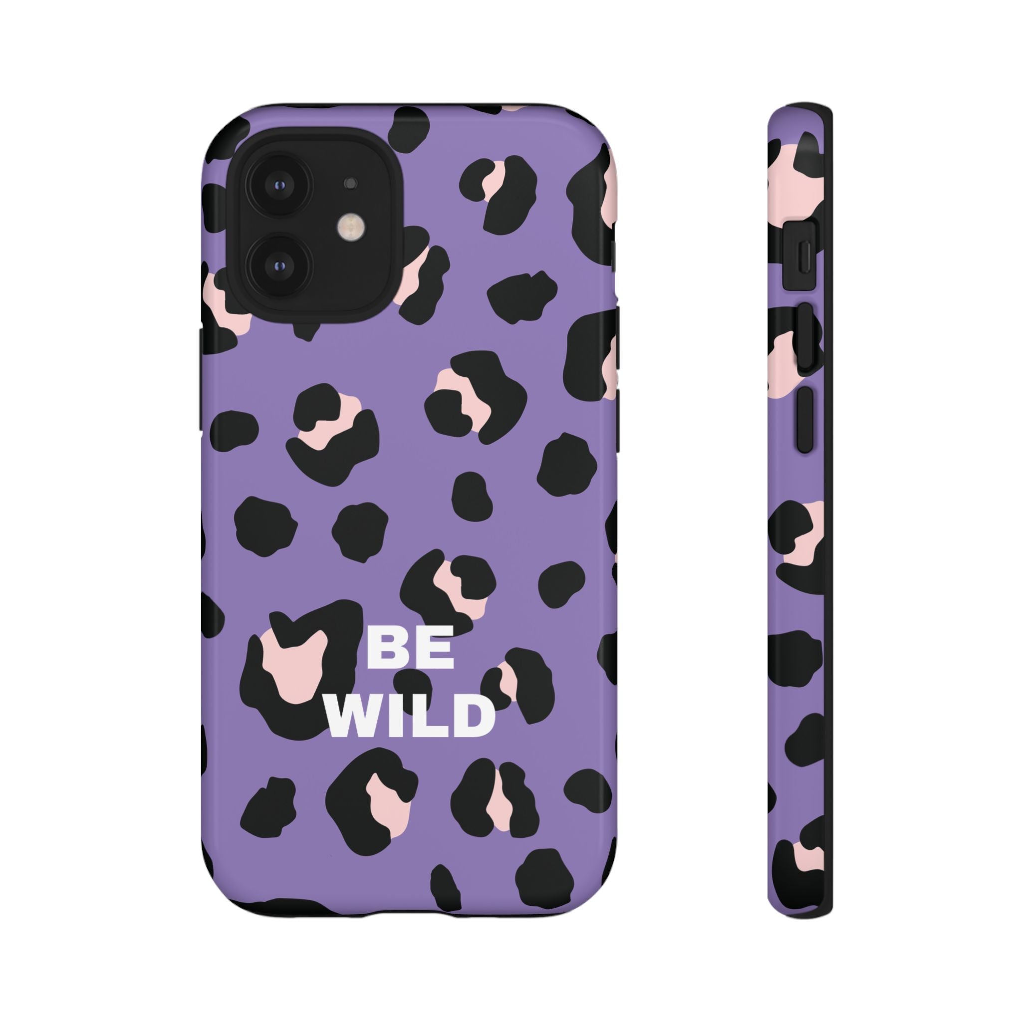 PURPLE LEO – Personalisierte Handyhülle mit Dual-Layer-Schutz