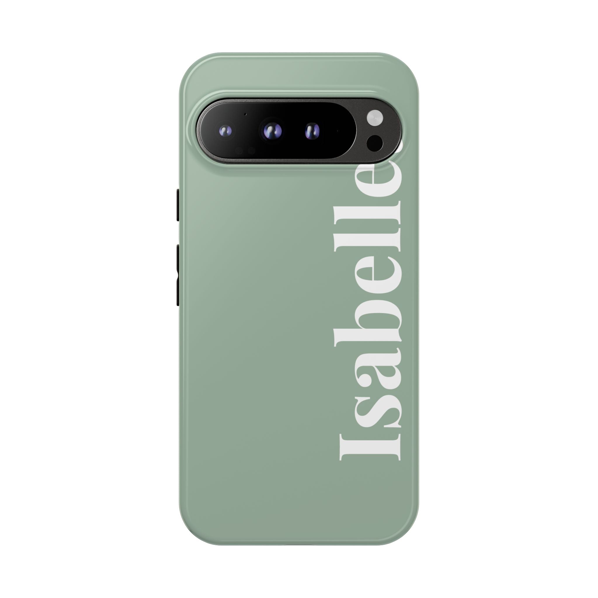 SALBEI BOLD NAME – Personalisierte Handyhülle mit Dual-Layer-Schutz