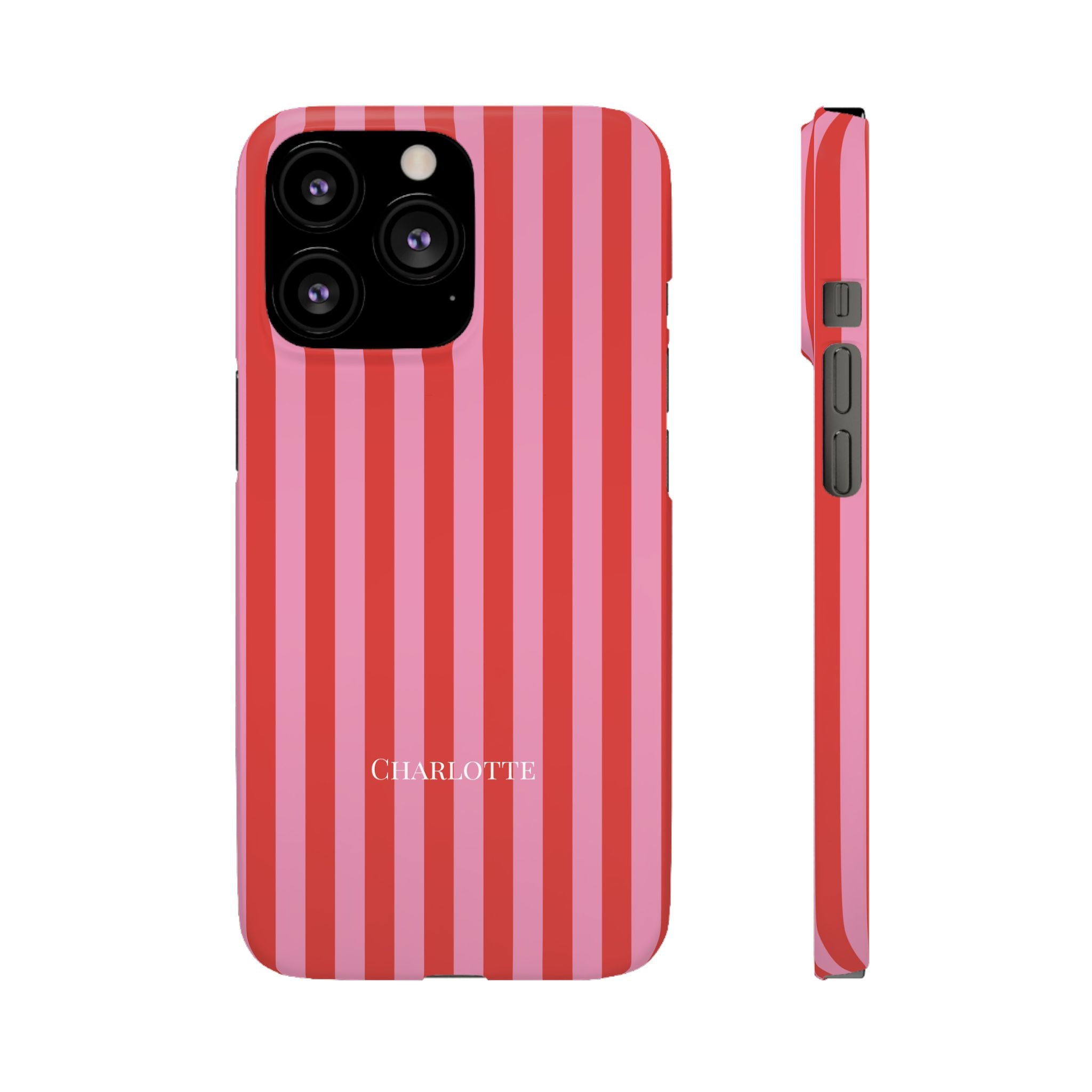FEELING PINK – Personalisierte Slim Handyhülle