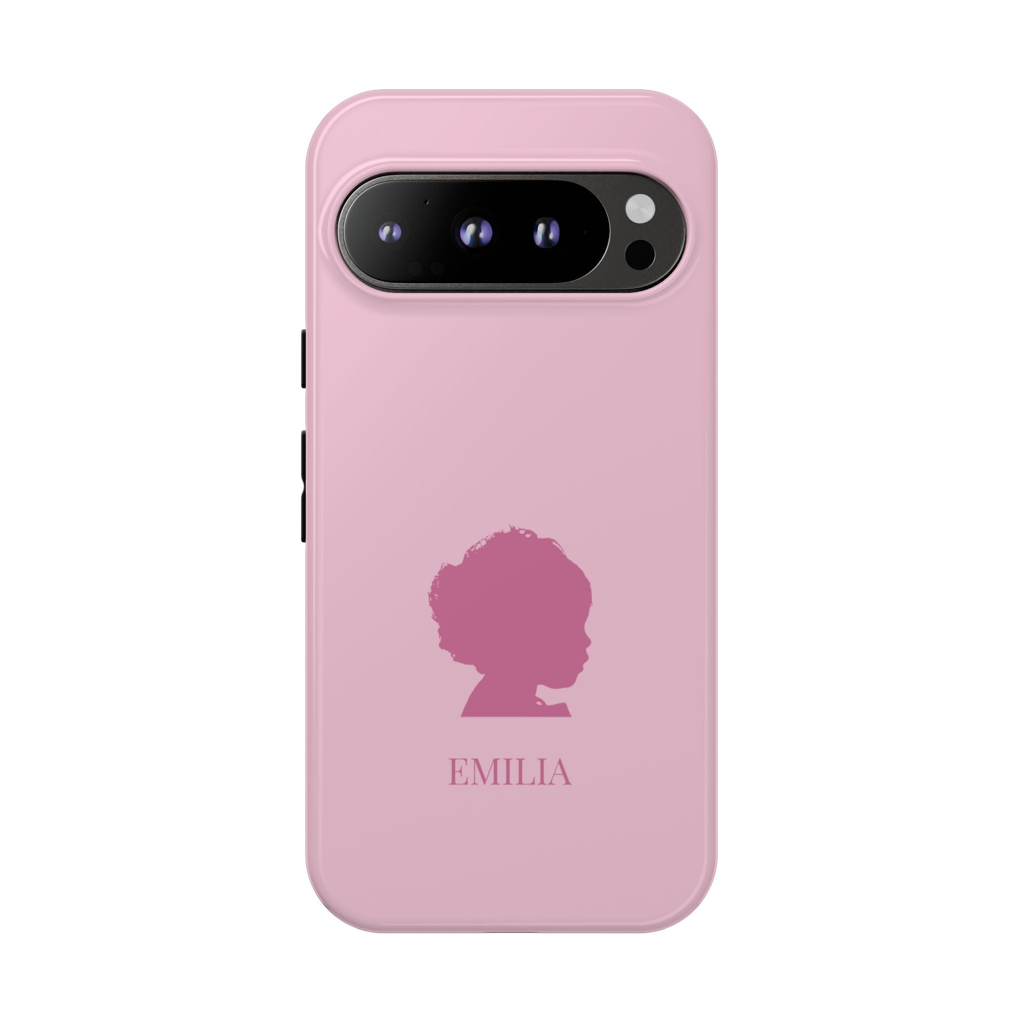 SILHOUETTE ROSE – Personalisierte Handyhülle mit Dual-Layer-Schutz
