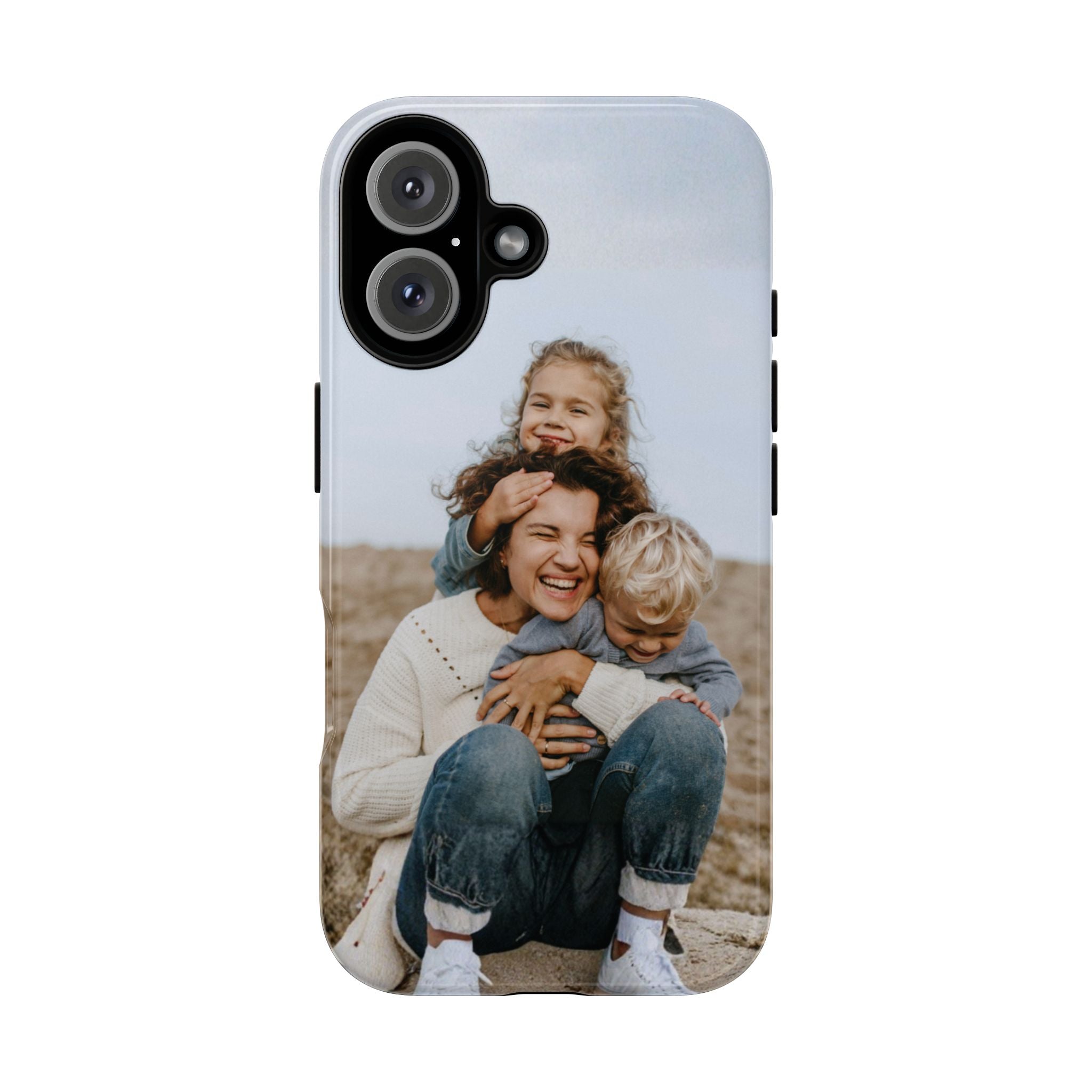 MOMENTS – Personalisierte Foto Handyhülle mit Dual-Layer-Schutz