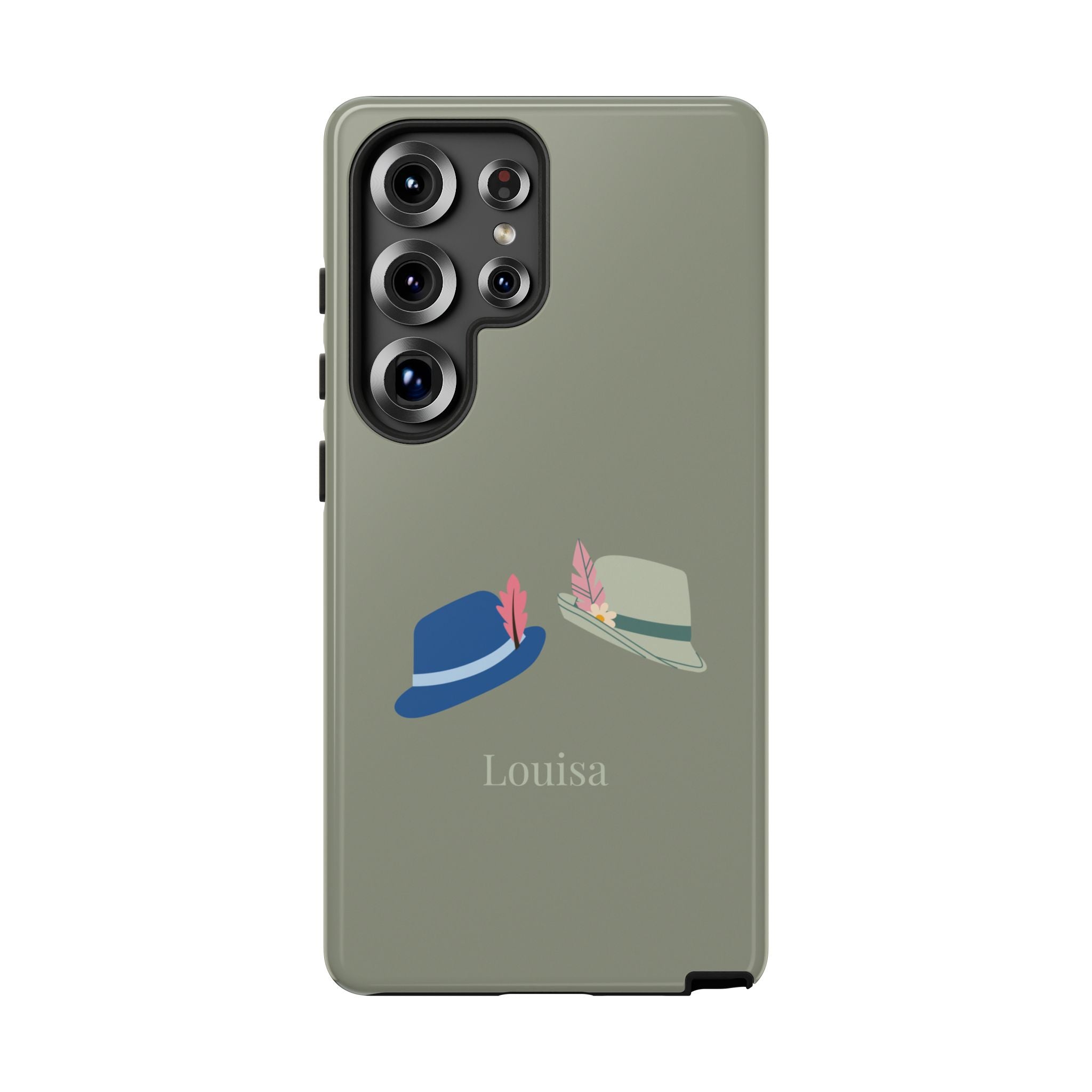 TRACHTENHÜTE SALBEI – Personalisierte Handyhülle mit Dual-Layer-Schutz
