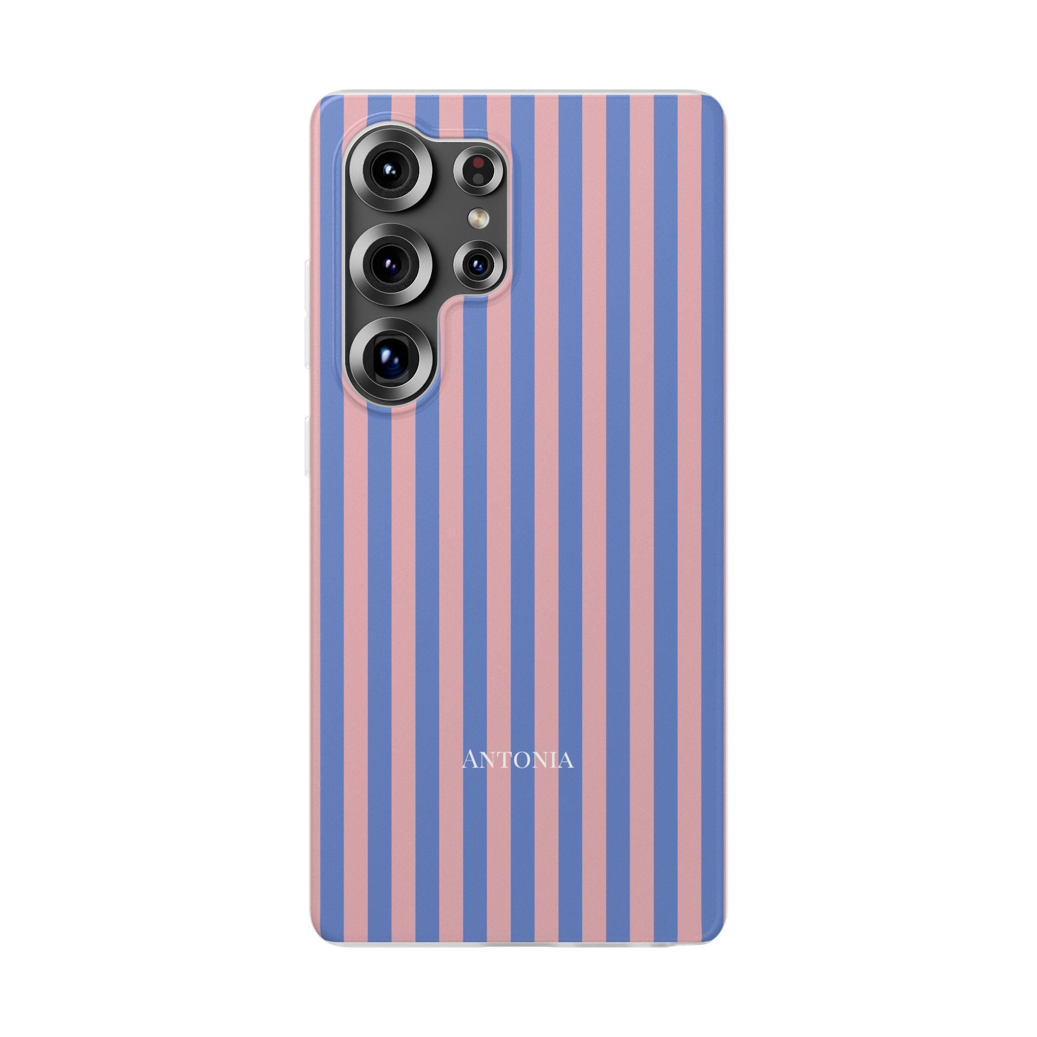 BLUE & BLUSH – Personalisierte Flex Handyhülle