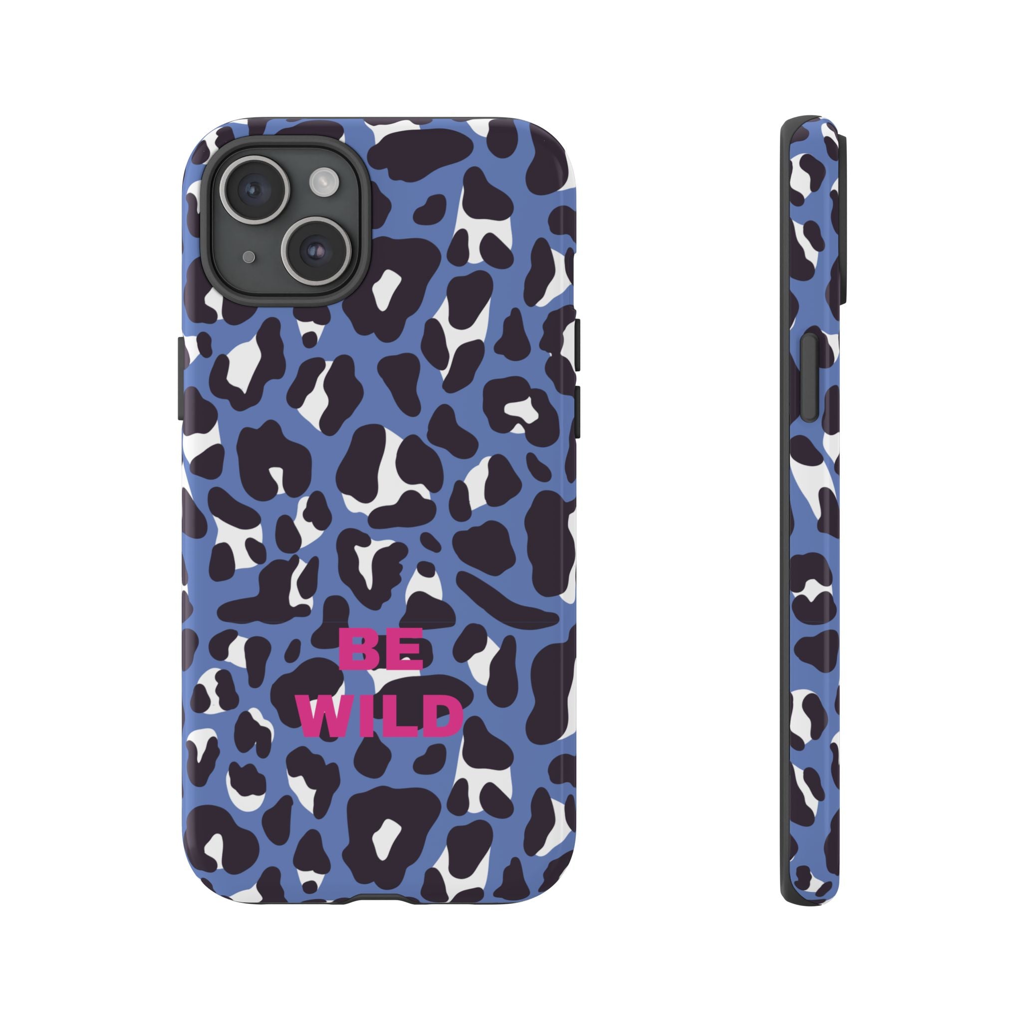 BLUE LEO – Personalisierte Handyhülle mit Dual-Layer-Schutz