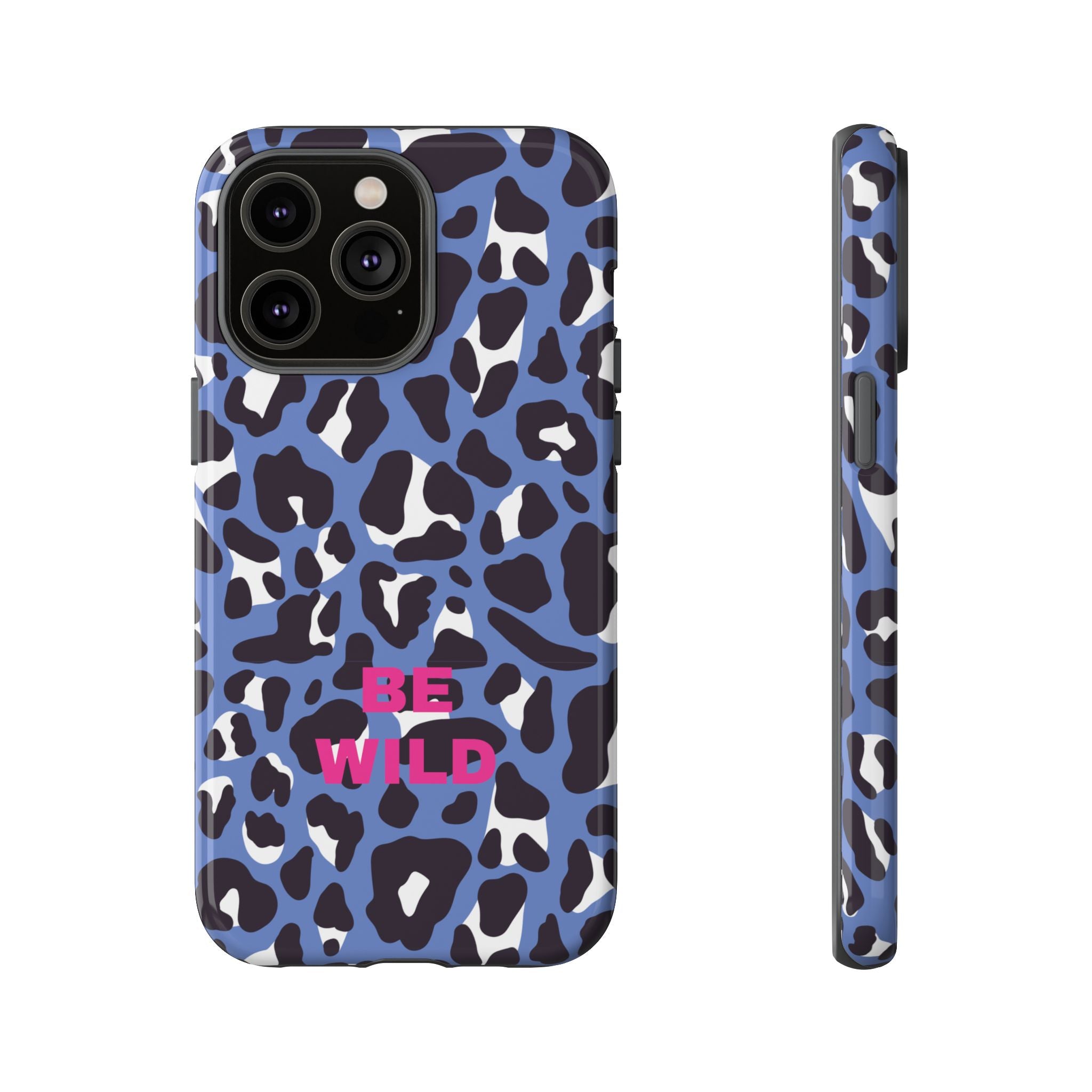 BLUE LEO – Personalisierte Handyhülle mit Dual-Layer-Schutz