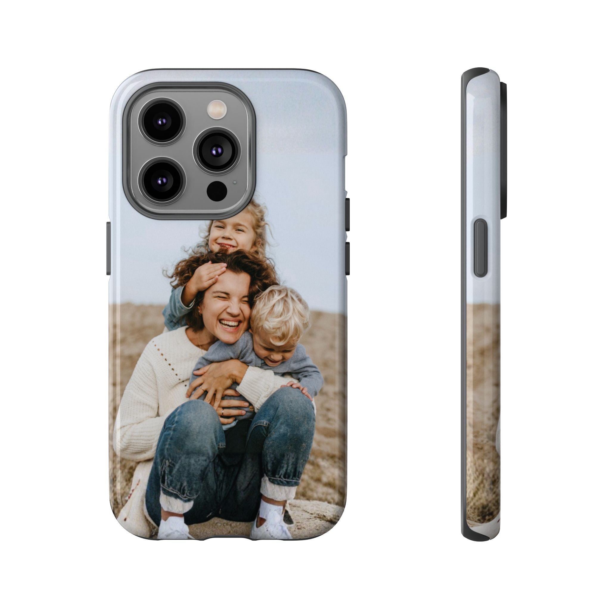 MOMENTS – Personalisierte Foto Handyhülle mit Dual-Layer-Schutz