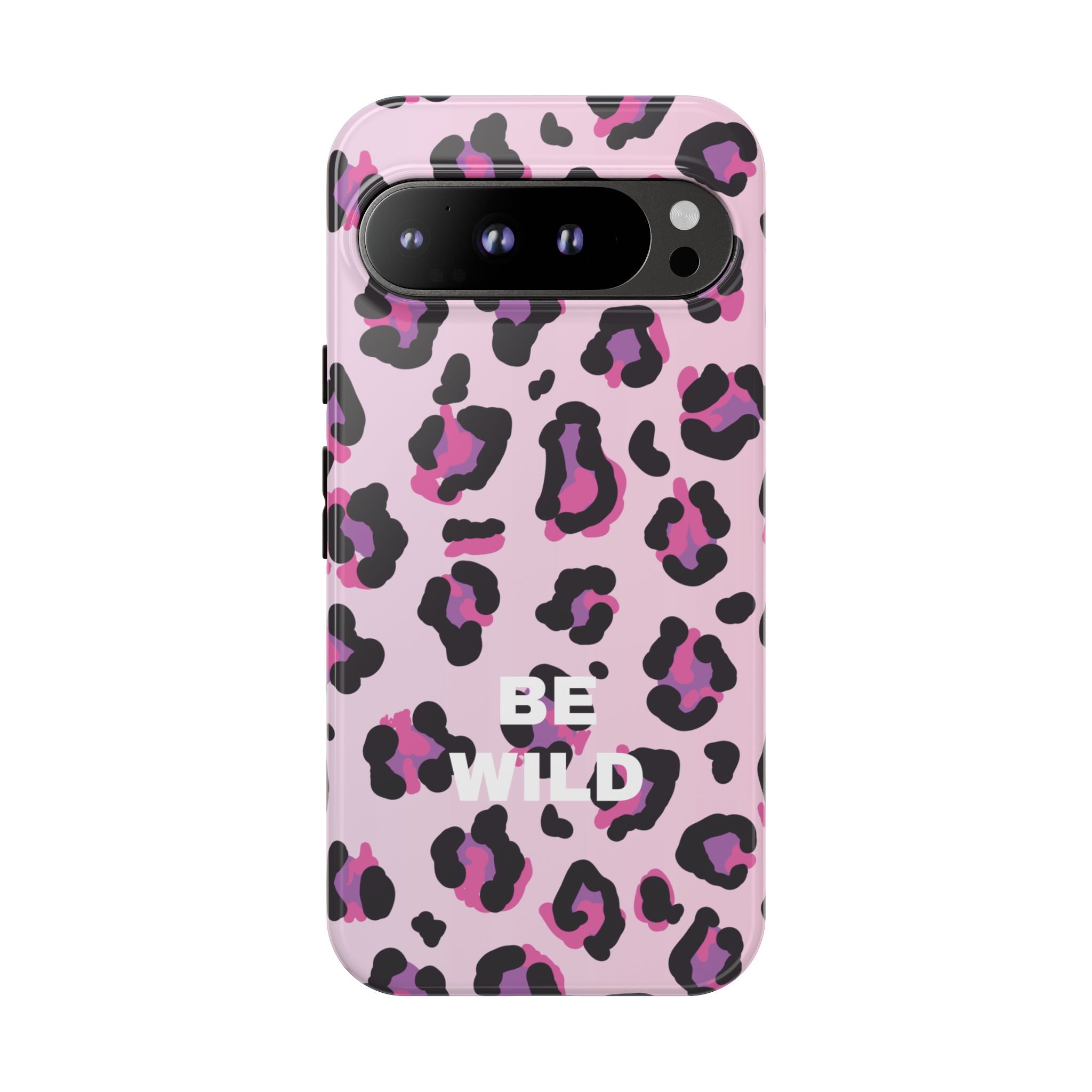 PINK LEO – Personalisierte Handyhülle mit Dual-Layer-Schutz