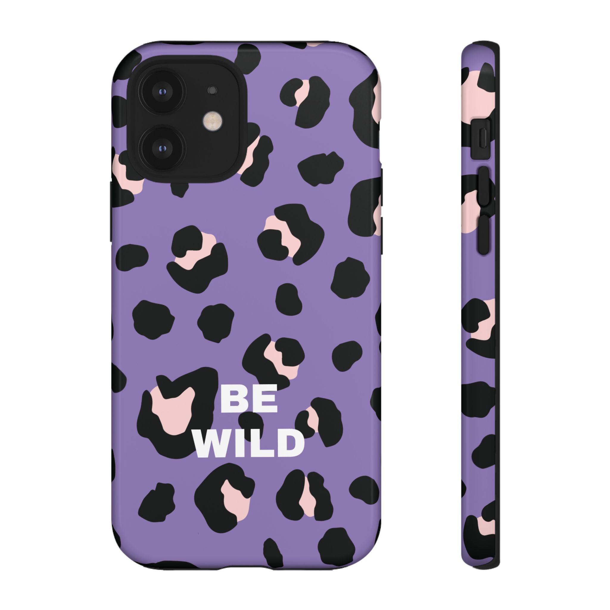 PURPLE LEO – Personalisierte Handyhülle mit Dual-Layer-Schutz