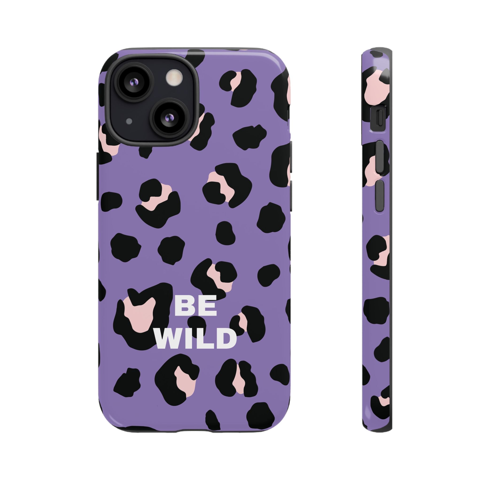PURPLE LEO – Personalisierte Handyhülle mit Dual-Layer-Schutz