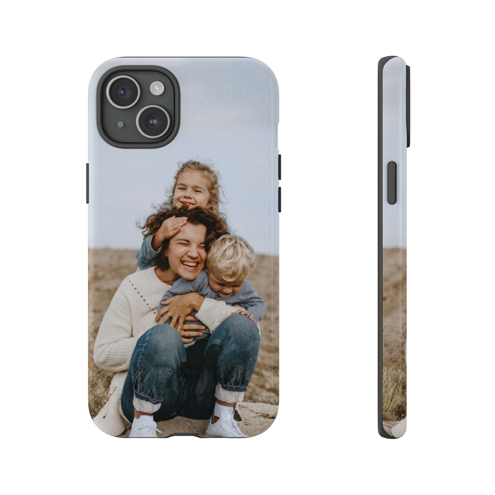 MOMENTS – Personalisierte Foto Handyhülle mit Dual-Layer-Schutz