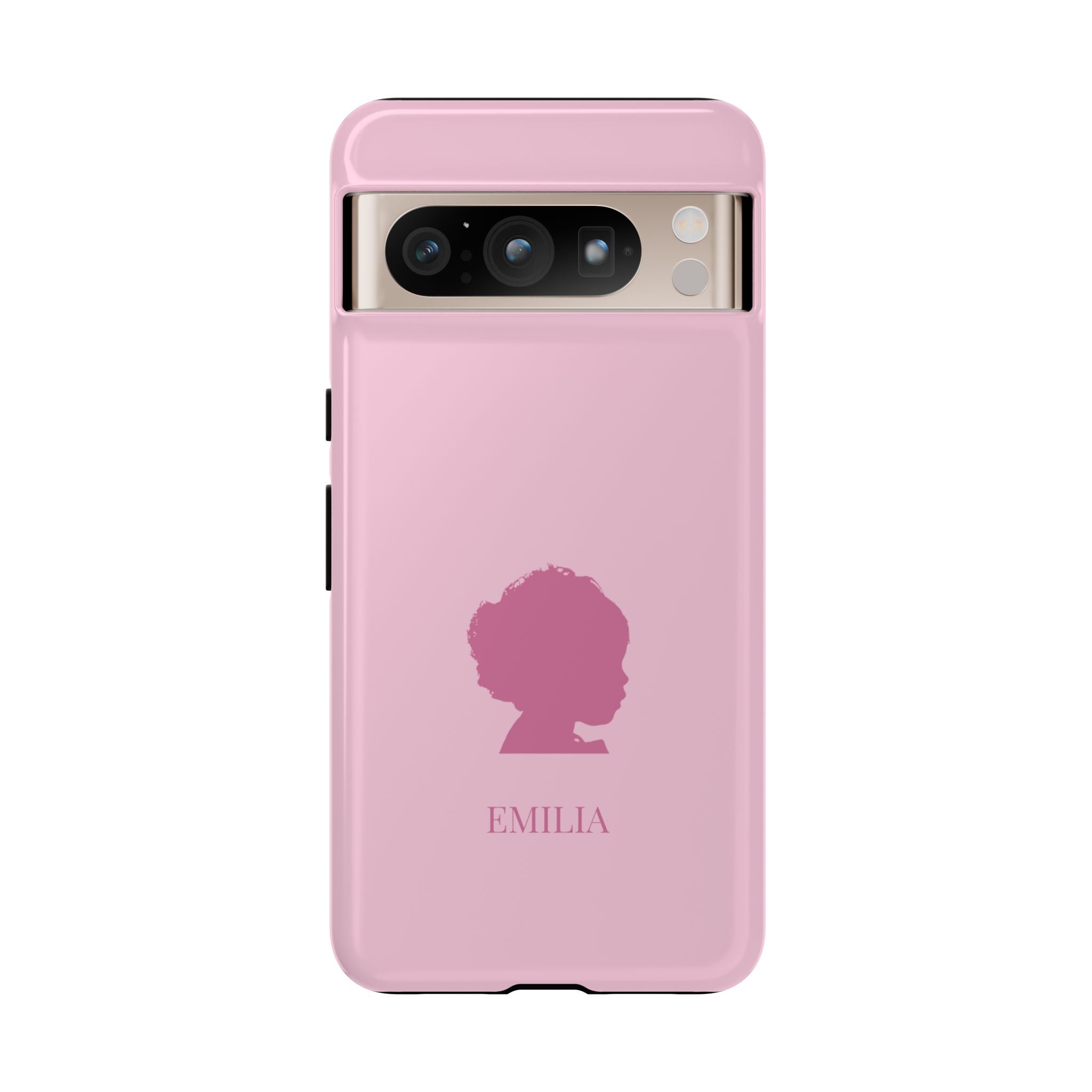 SILHOUETTE ROSE – Personalisierte Handyhülle mit Dual-Layer-Schutz