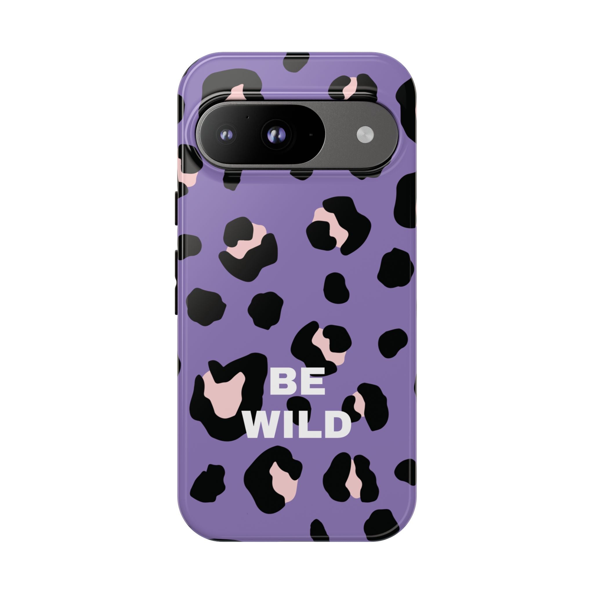 PURPLE LEO – Personalisierte Handyhülle mit Dual-Layer-Schutz