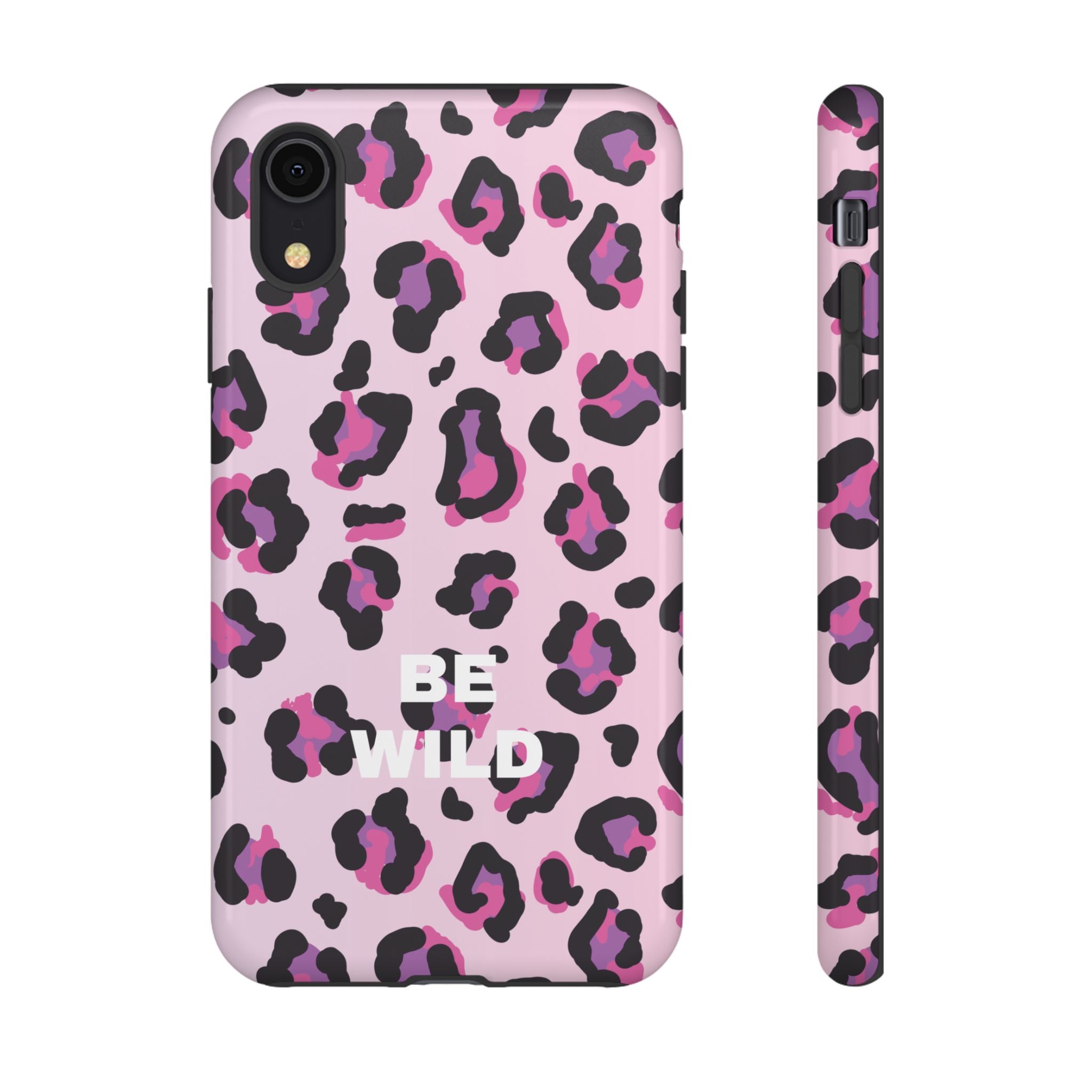 PINK LEO – Personalisierte Handyhülle mit Dual-Layer-Schutz
