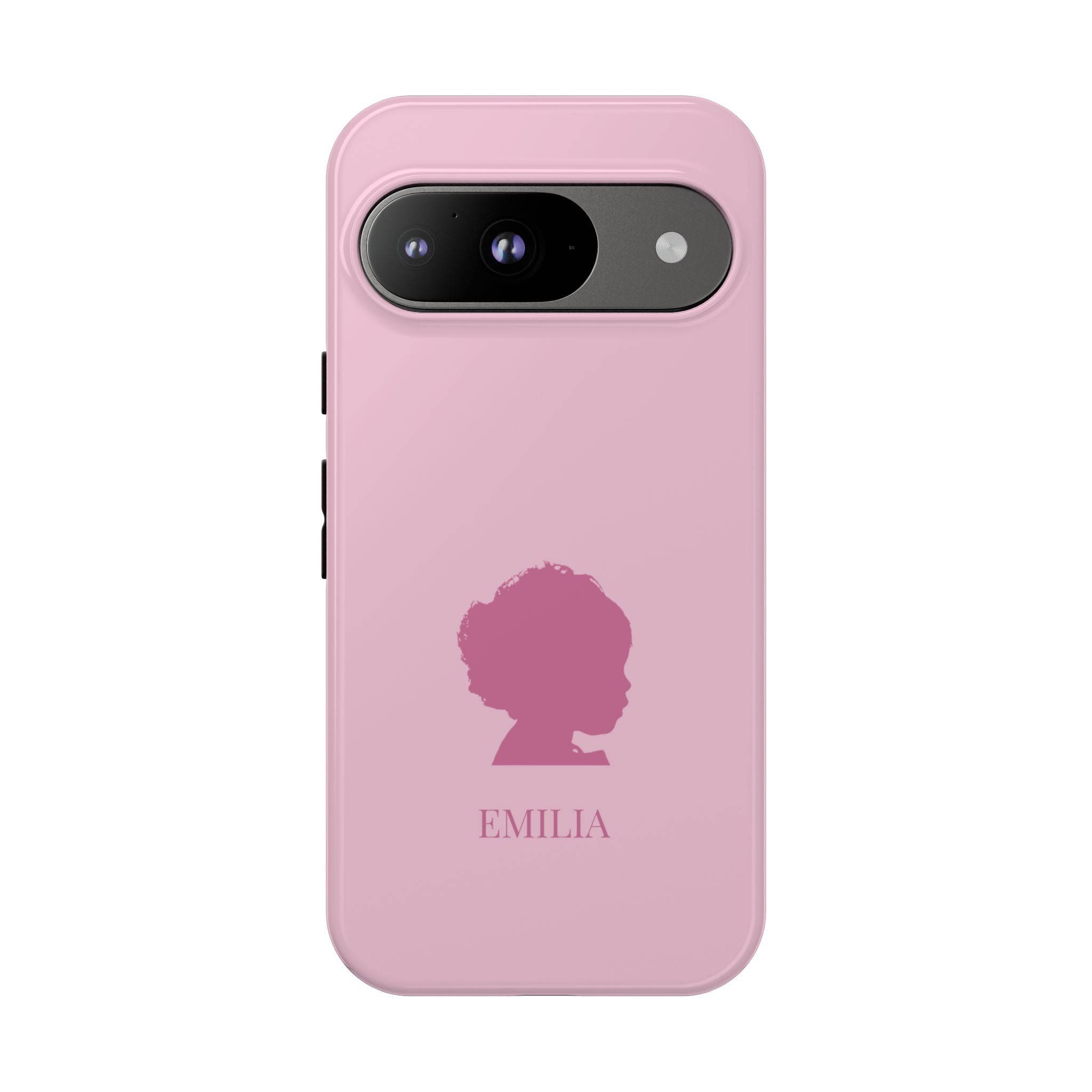 SILHOUETTE ROSE – Personalisierte Handyhülle mit Dual-Layer-Schutz