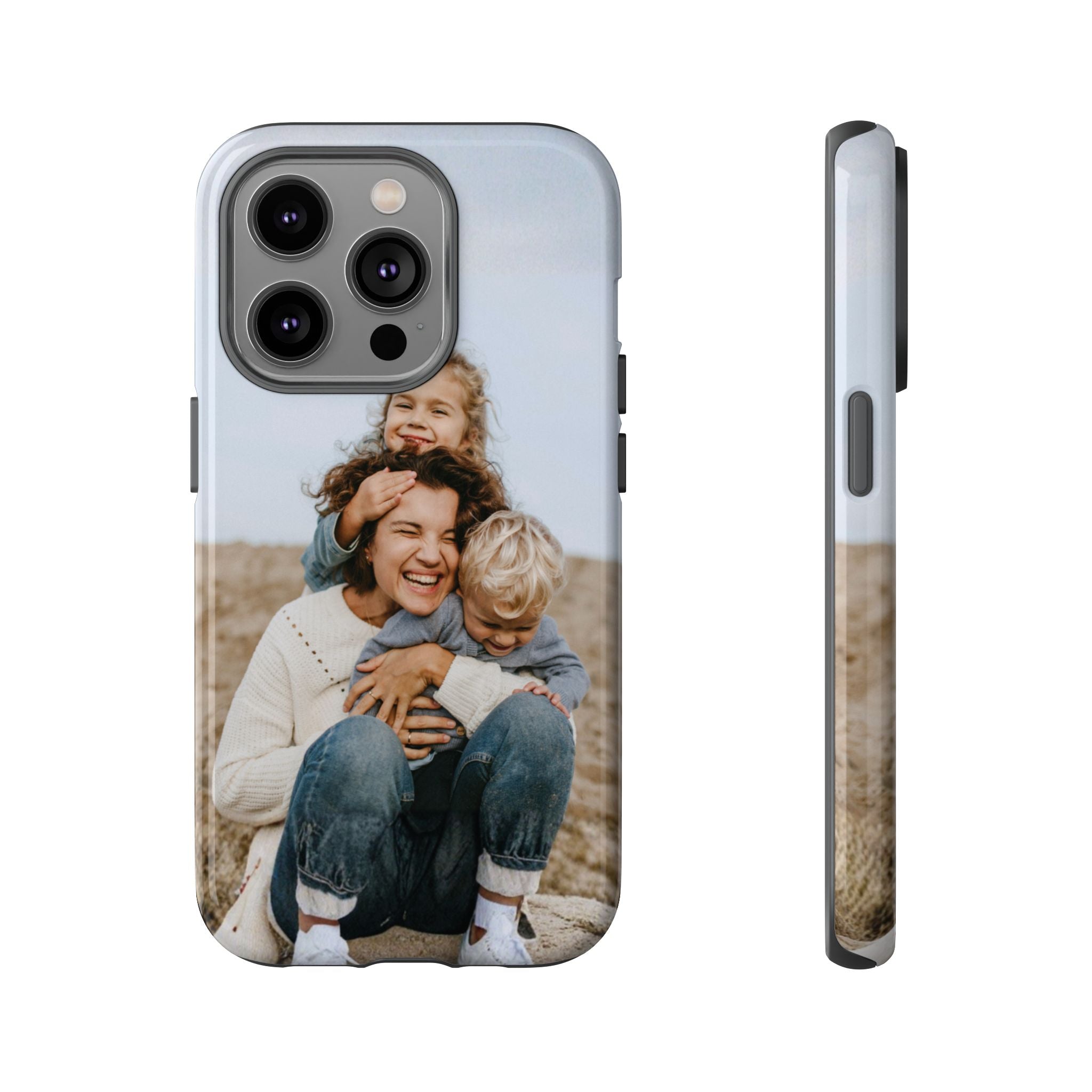 MOMENTS – Personalisierte Foto Handyhülle mit Dual-Layer-Schutz