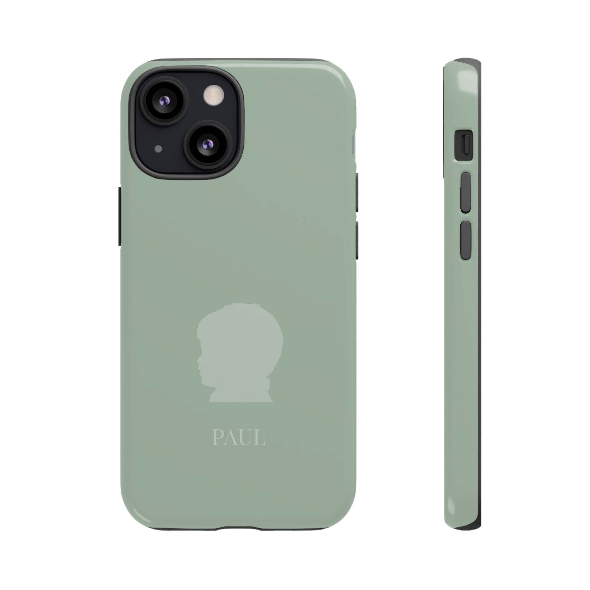 SILHOUETTE SALBEI – Personalisierte Handyhülle mit Dual-Layer-Schutz