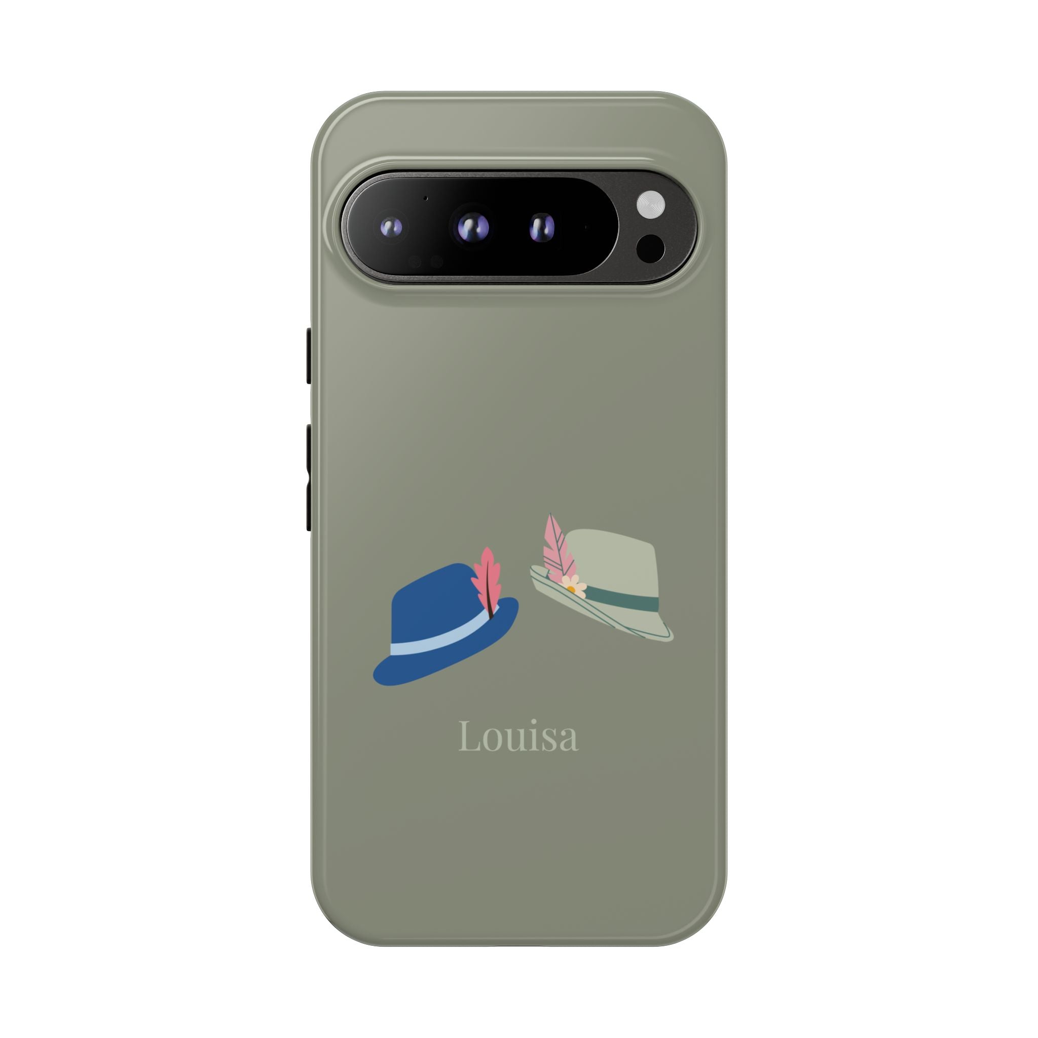 TRACHTENHÜTE SALBEI – Personalisierte Handyhülle mit Dual-Layer-Schutz