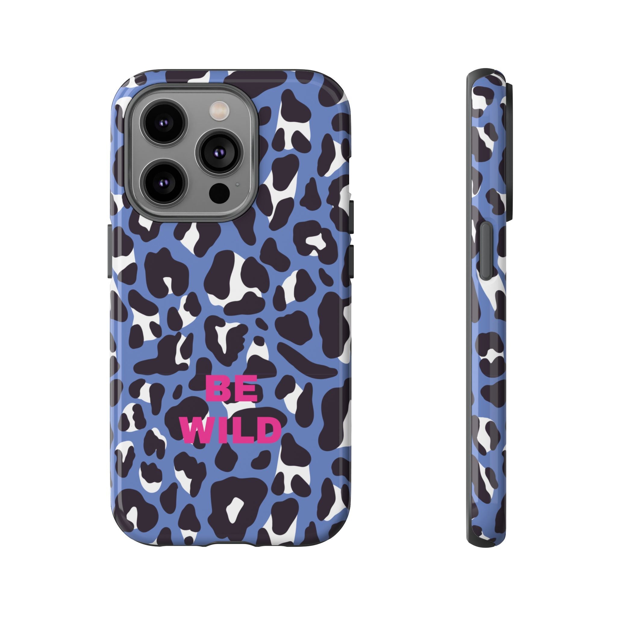 BLUE LEO – Personalisierte Handyhülle mit Dual-Layer-Schutz