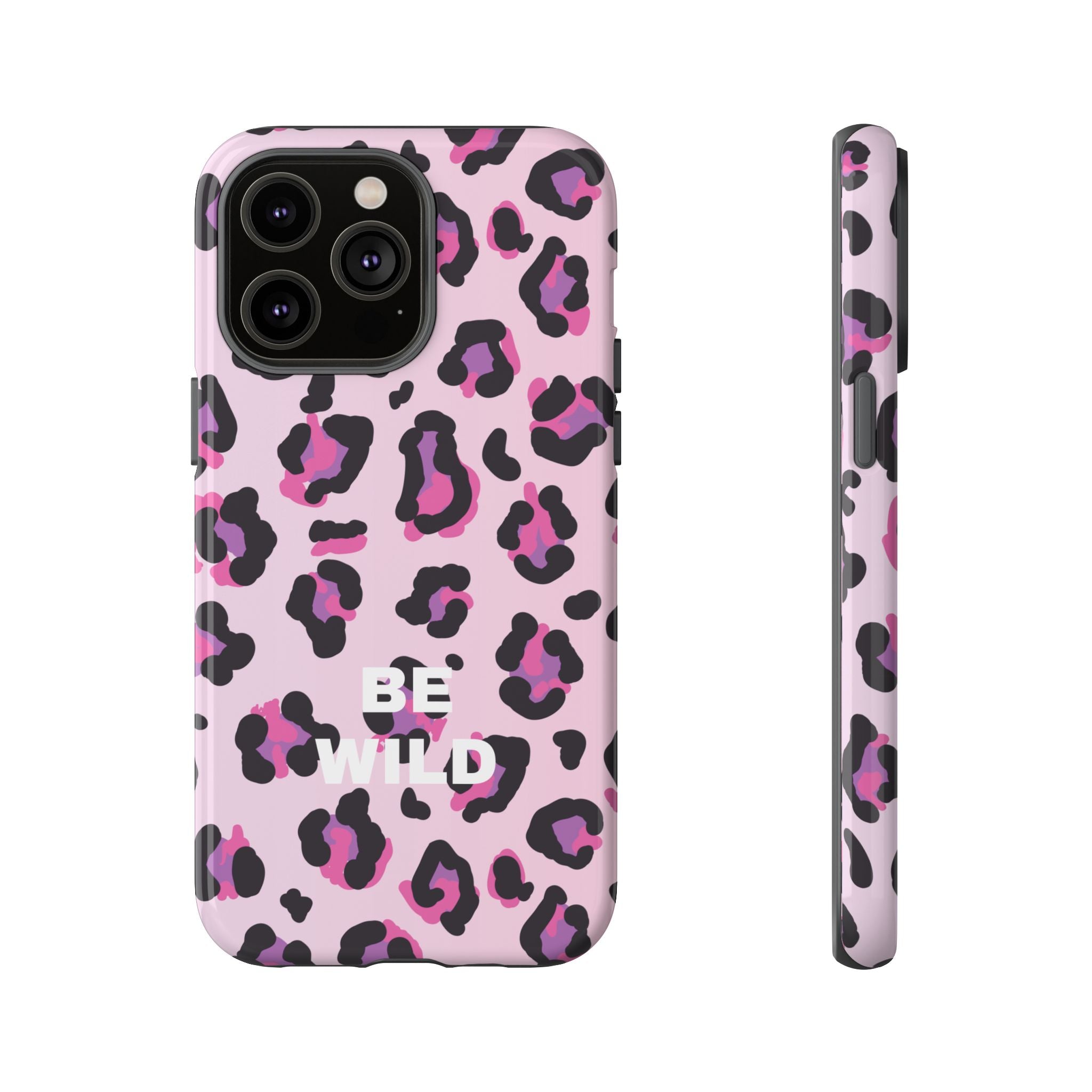 PINK LEO – Personalisierte Handyhülle mit Dual-Layer-Schutz