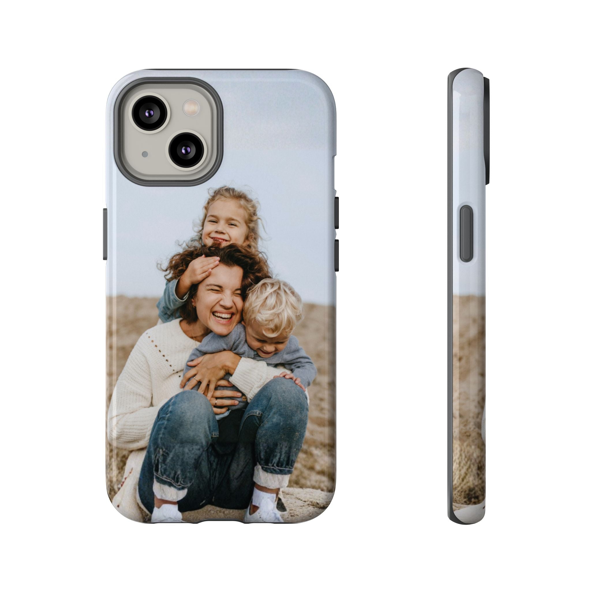 MOMENTS – Personalisierte Foto Handyhülle mit Dual-Layer-Schutz