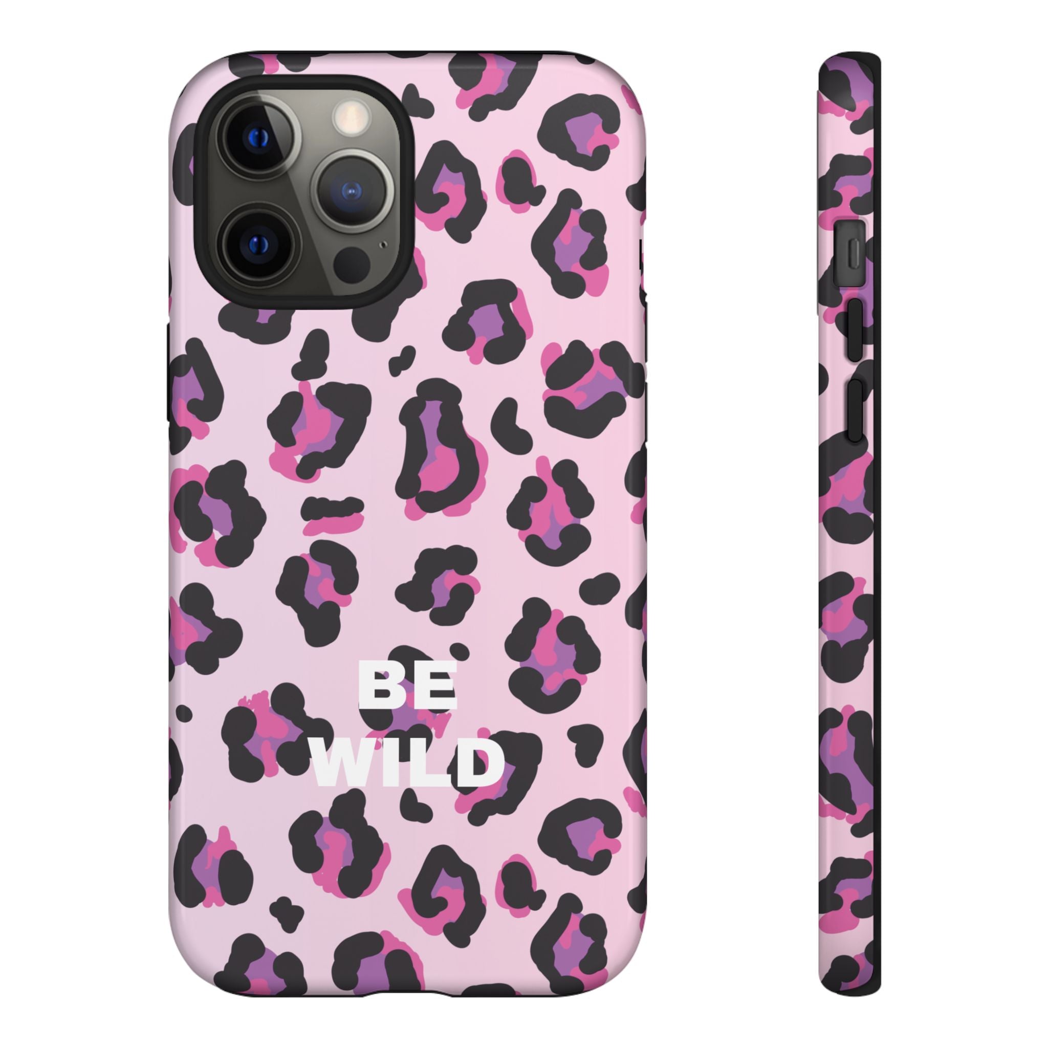 PINK LEO – Personalisierte Handyhülle mit Dual-Layer-Schutz