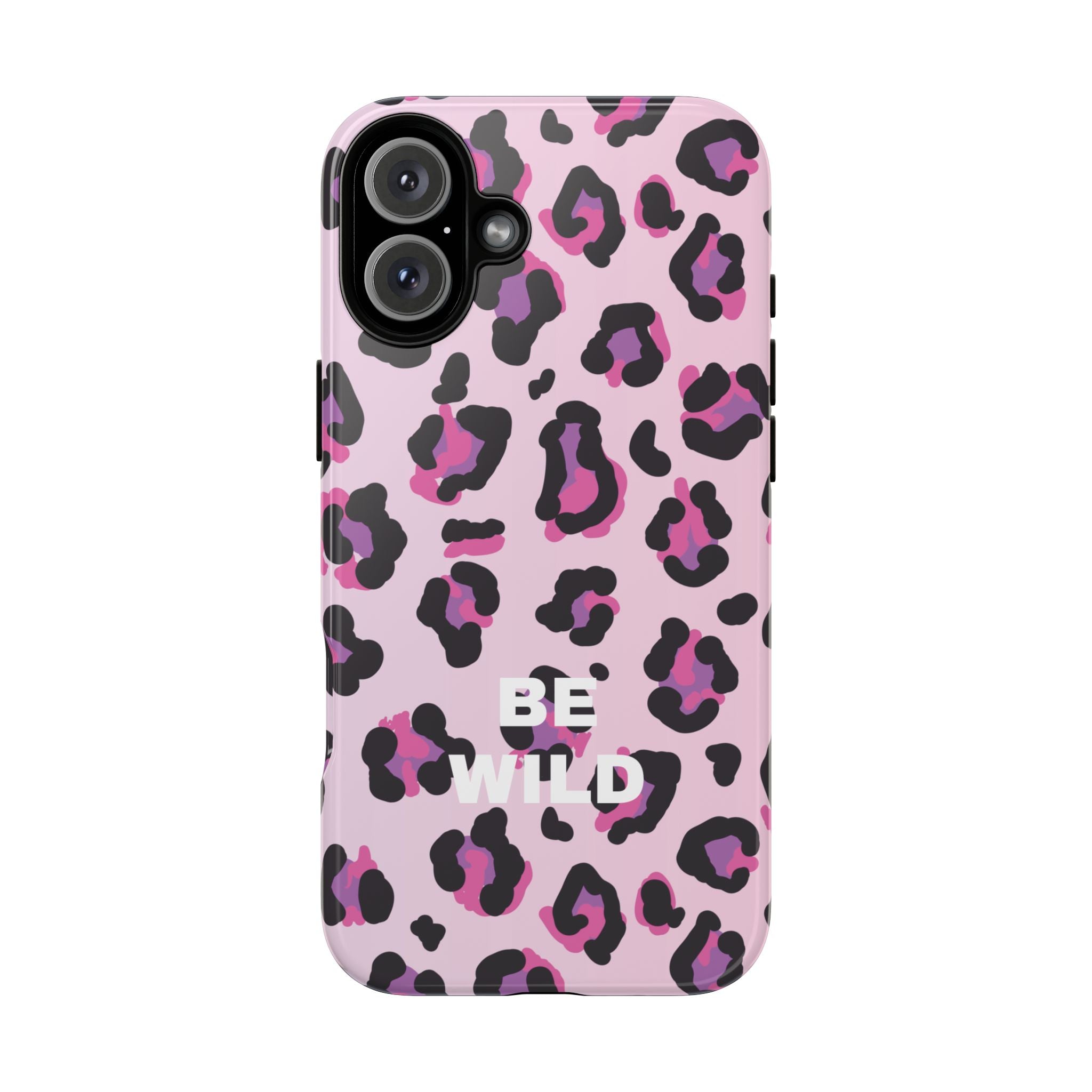 PINK LEO – Personalisierte Handyhülle mit Dual-Layer-Schutz